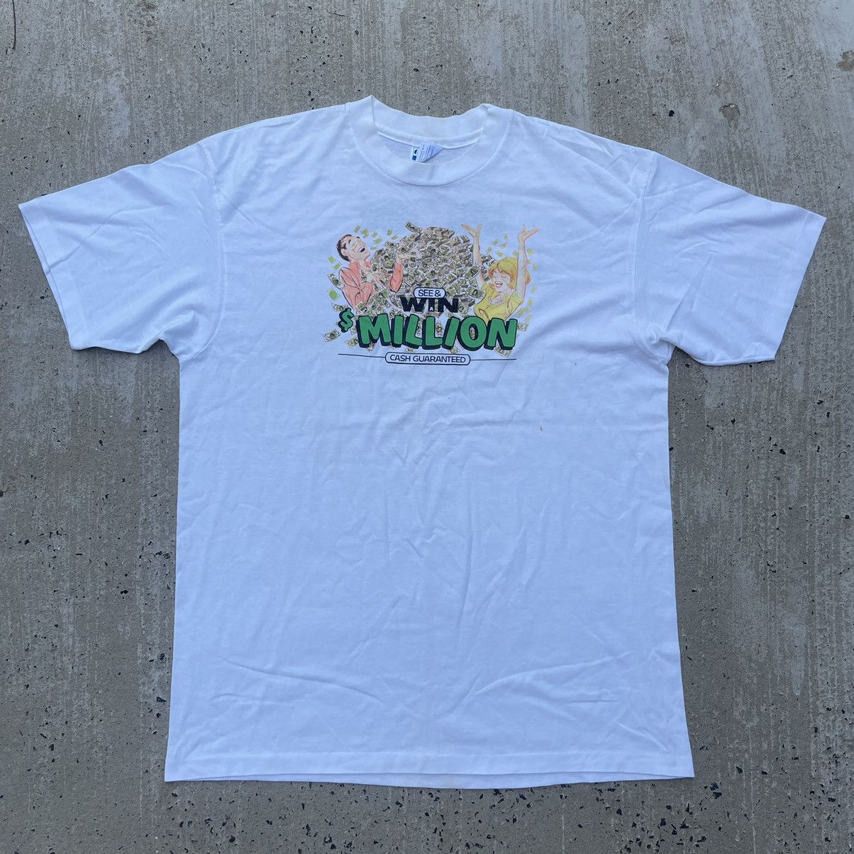 Donald Trump Vintage WIN MILLIONS TRUMP CASTLE Single Stitch Shirt Size US XL / EU 56 / 4 - 1 Thumbnail