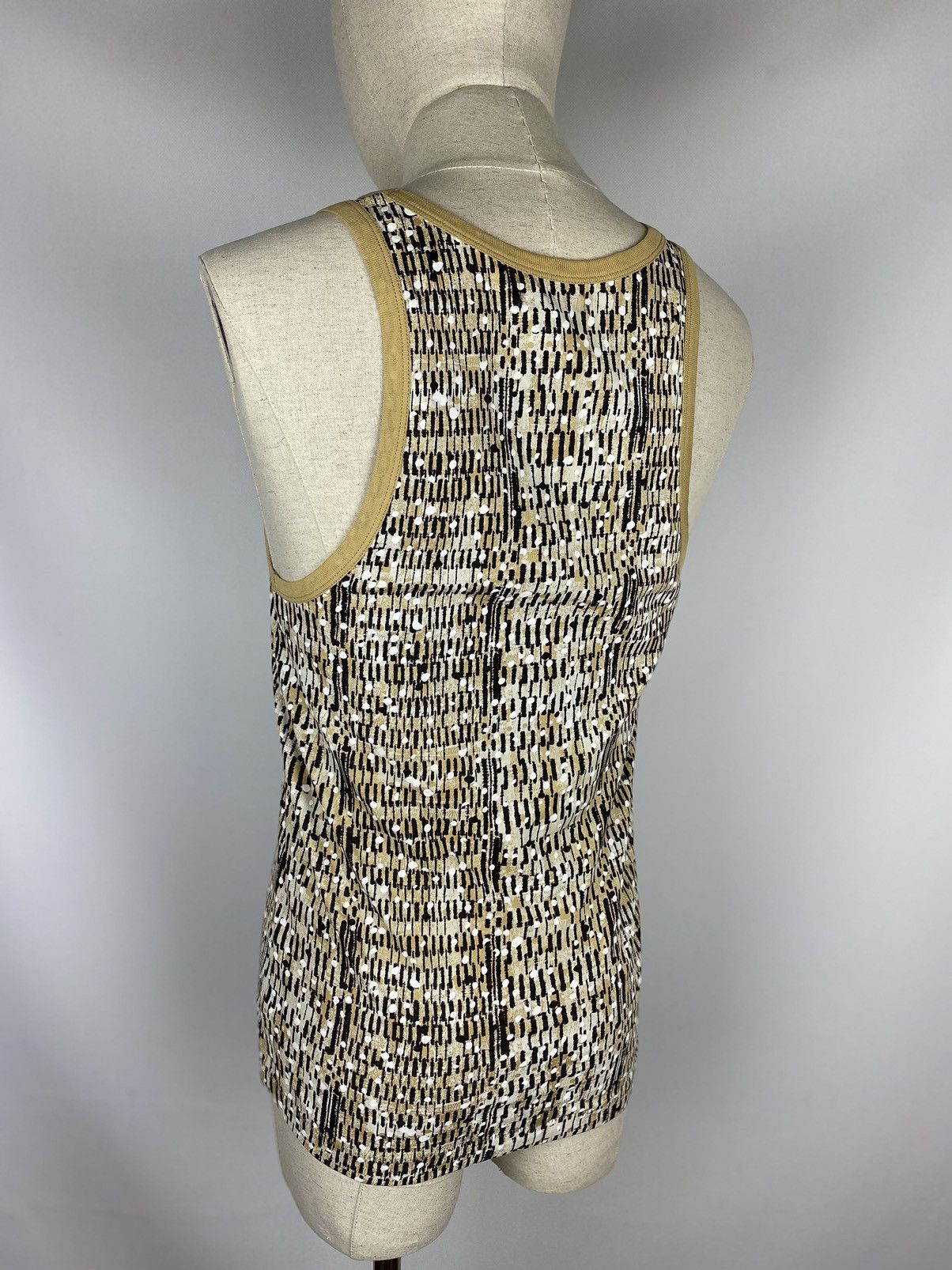 Acne Studios Acne Jeans ladies patterned body vest sleeveless tank top Size XS / US 0-2 / IT 36-38 - 7 Thumbnail