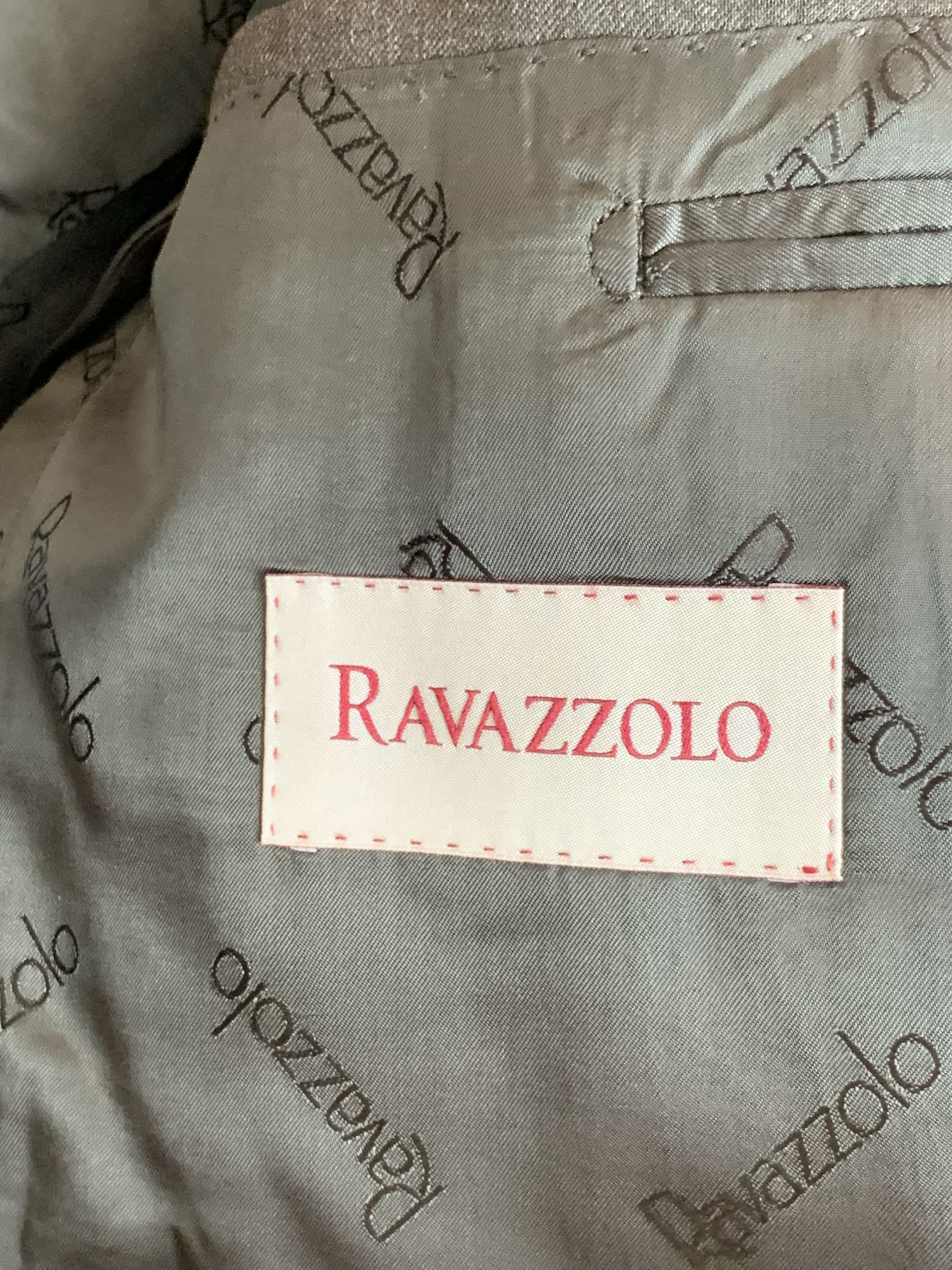 Ravazzolo Ravazzolo Grey Blazer Jacket Size 42R Size 42R - 7 Thumbnail