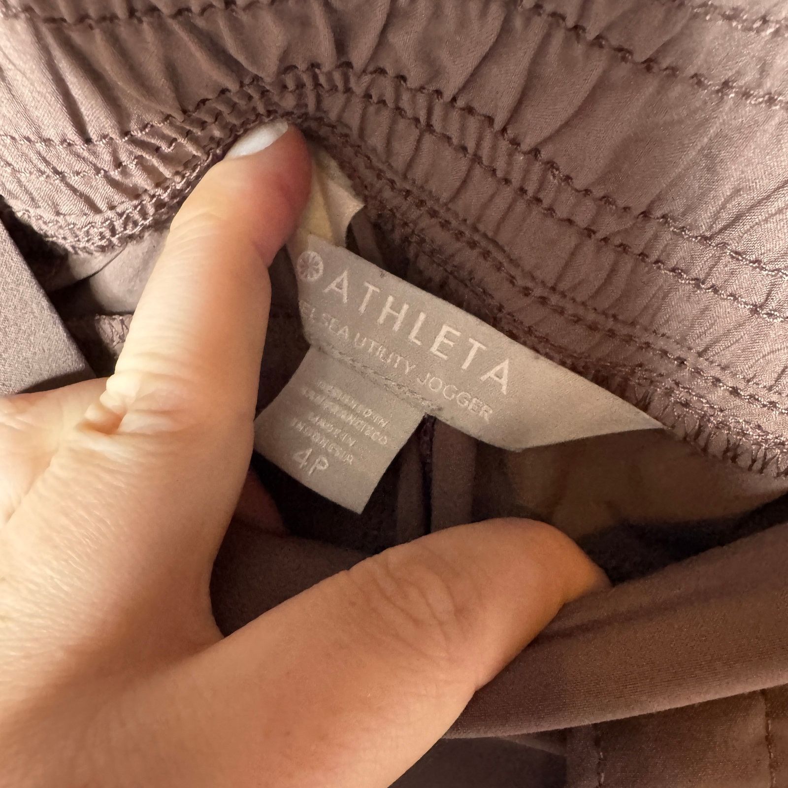 Athleta ATHLETA Chelsea Utility Jogger Mineral Brown Pants 4P Size 27" / US 4 / IT 40 - 3 Thumbnail