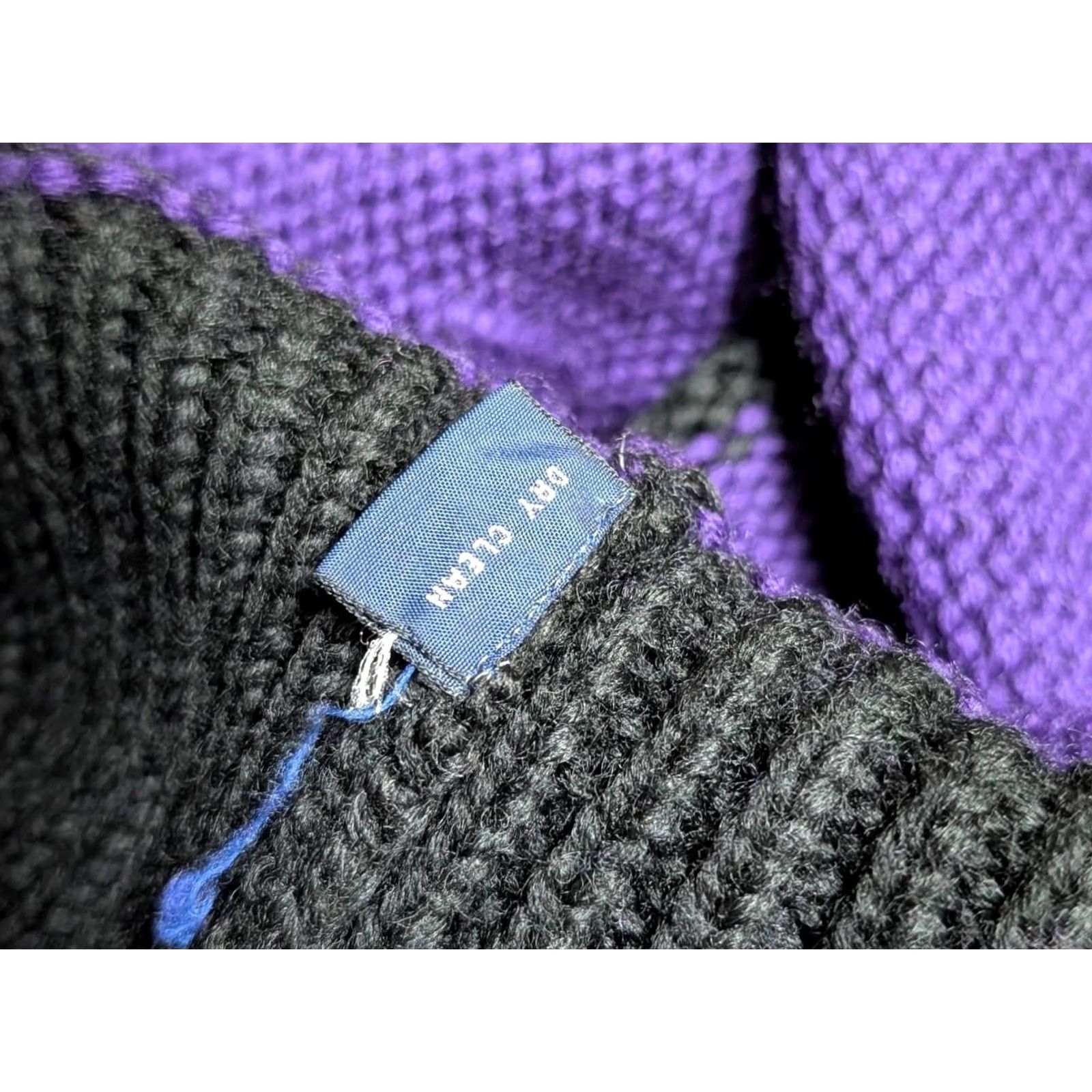 Polo Ralph Lauren VINTAGE Polo Ralph Lauren Sweater Shirt Mens S Cashmere Wool Knit Striped Crew Neck Black Green 1990s Size US S / EU 44-46 / 1 - 6 Thumbnail