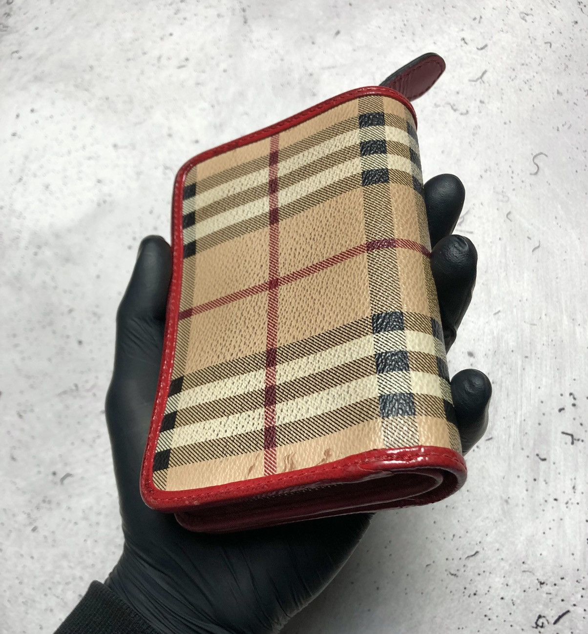 Burberry Vintage Burberry Nova Check Canvas Purse Wallet Size ONE SIZE - 14 Thumbnail