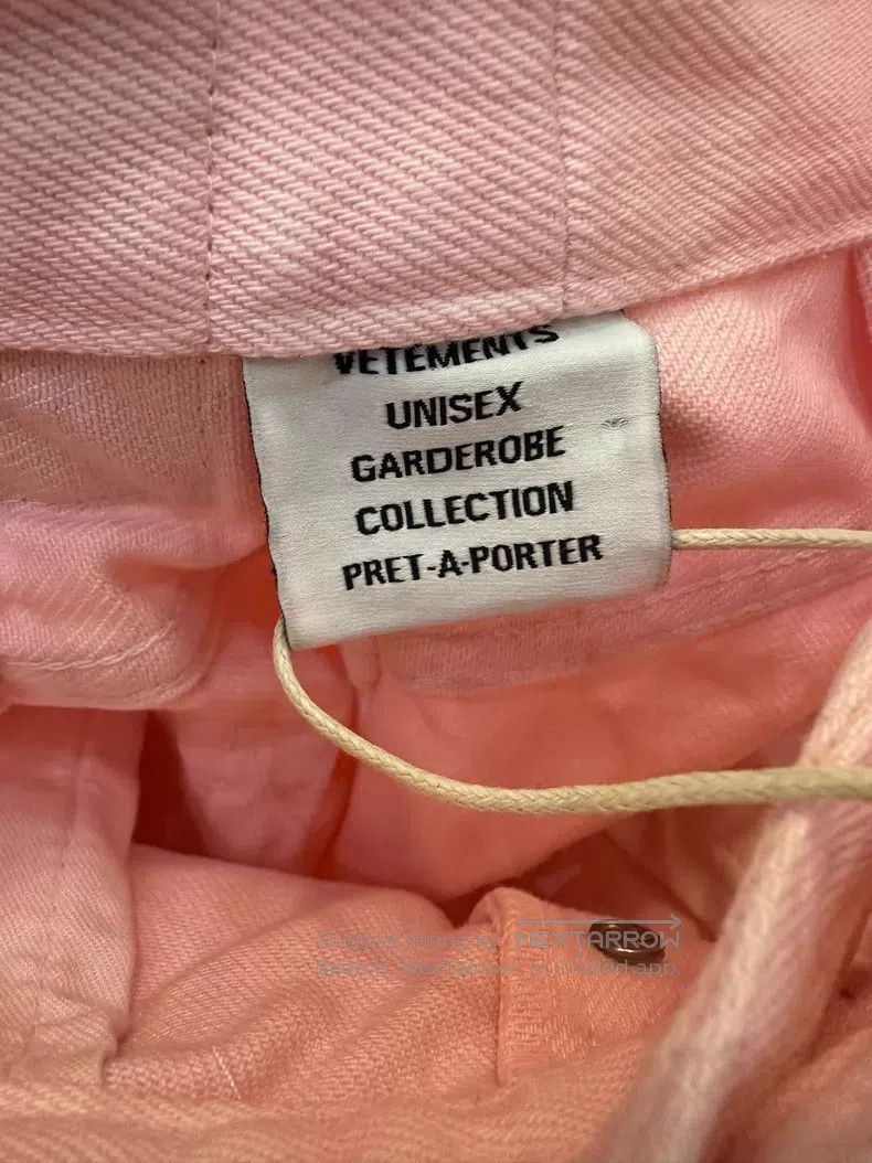 Vetements VETEMENTS size S Wide Leg Jeans Pink Pants Size US 27 - 3 Thumbnail
