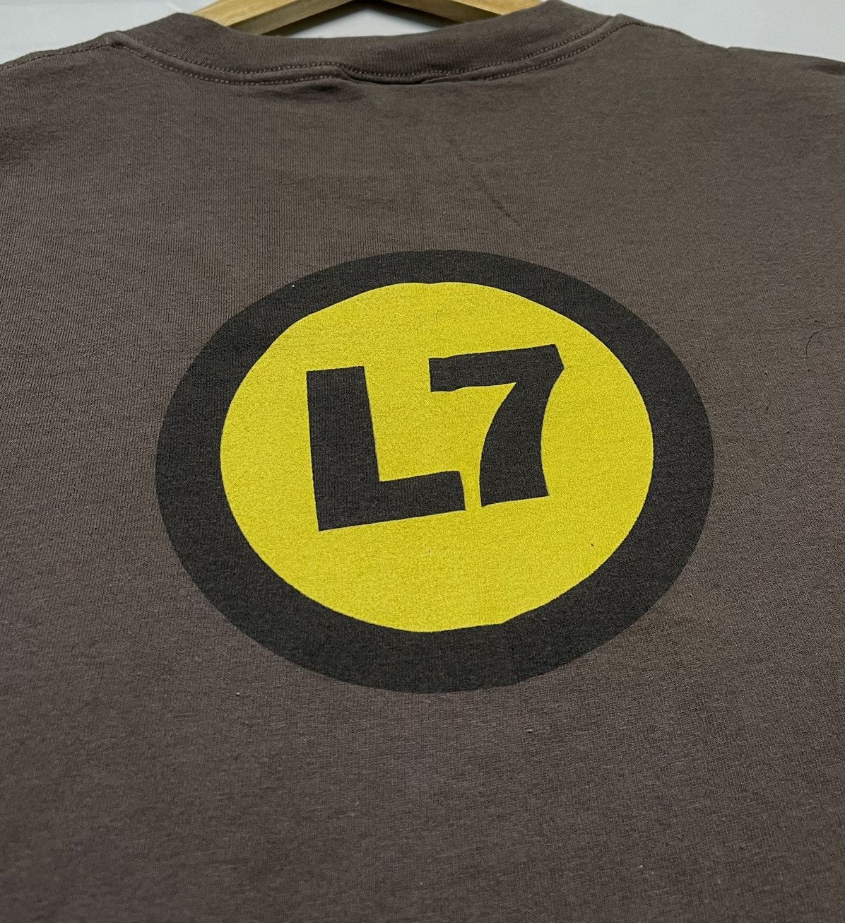 Band Tees Vintage 90s L7 Hungy for stink T shirt XL Size US XL / EU 56 / 4 - 6 Thumbnail