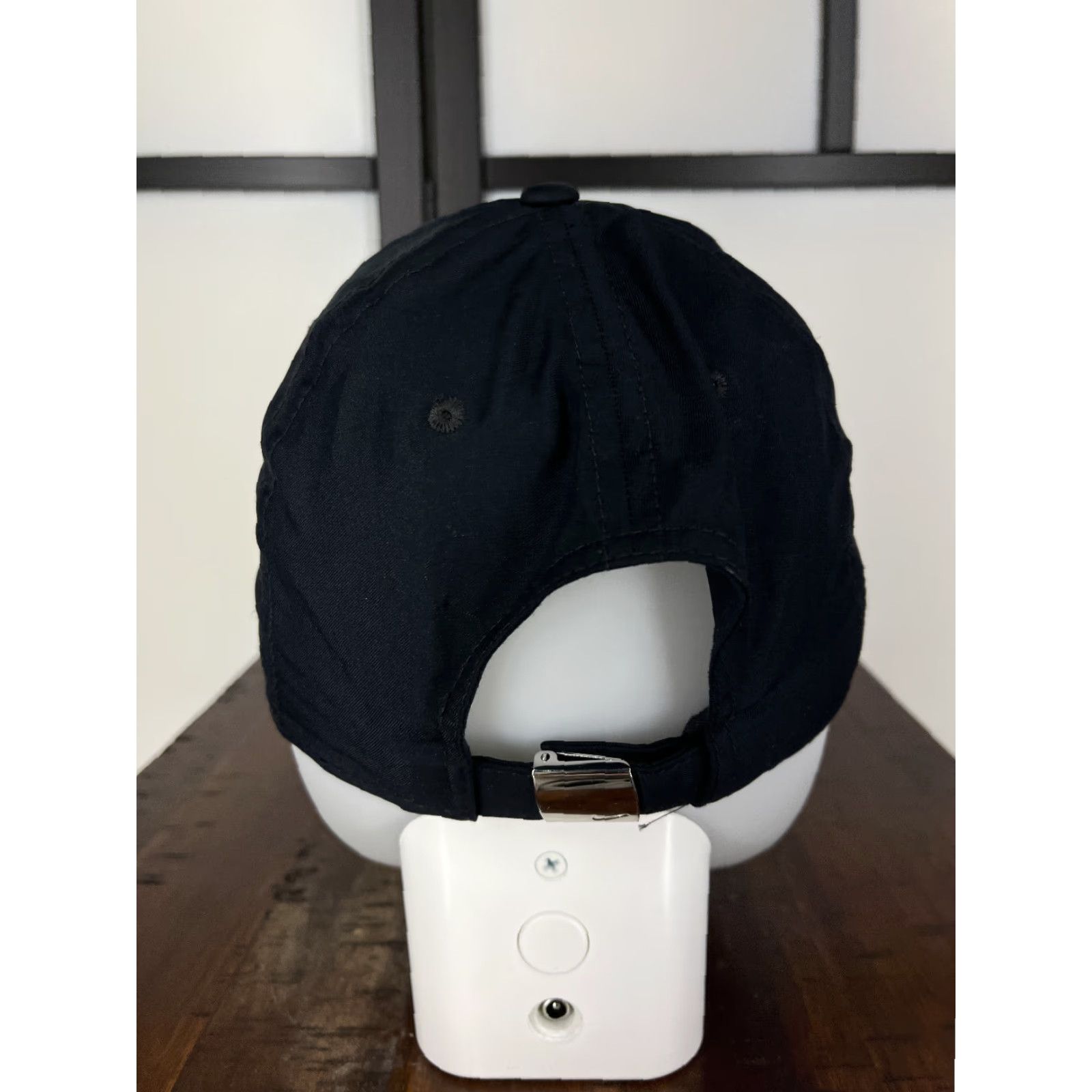 Nike Nike Hat Cap Strap Back Adult Black Extra Large Dri-Fit Metal Logo Club Peak XV Size ONE SIZE - 6 Thumbnail
