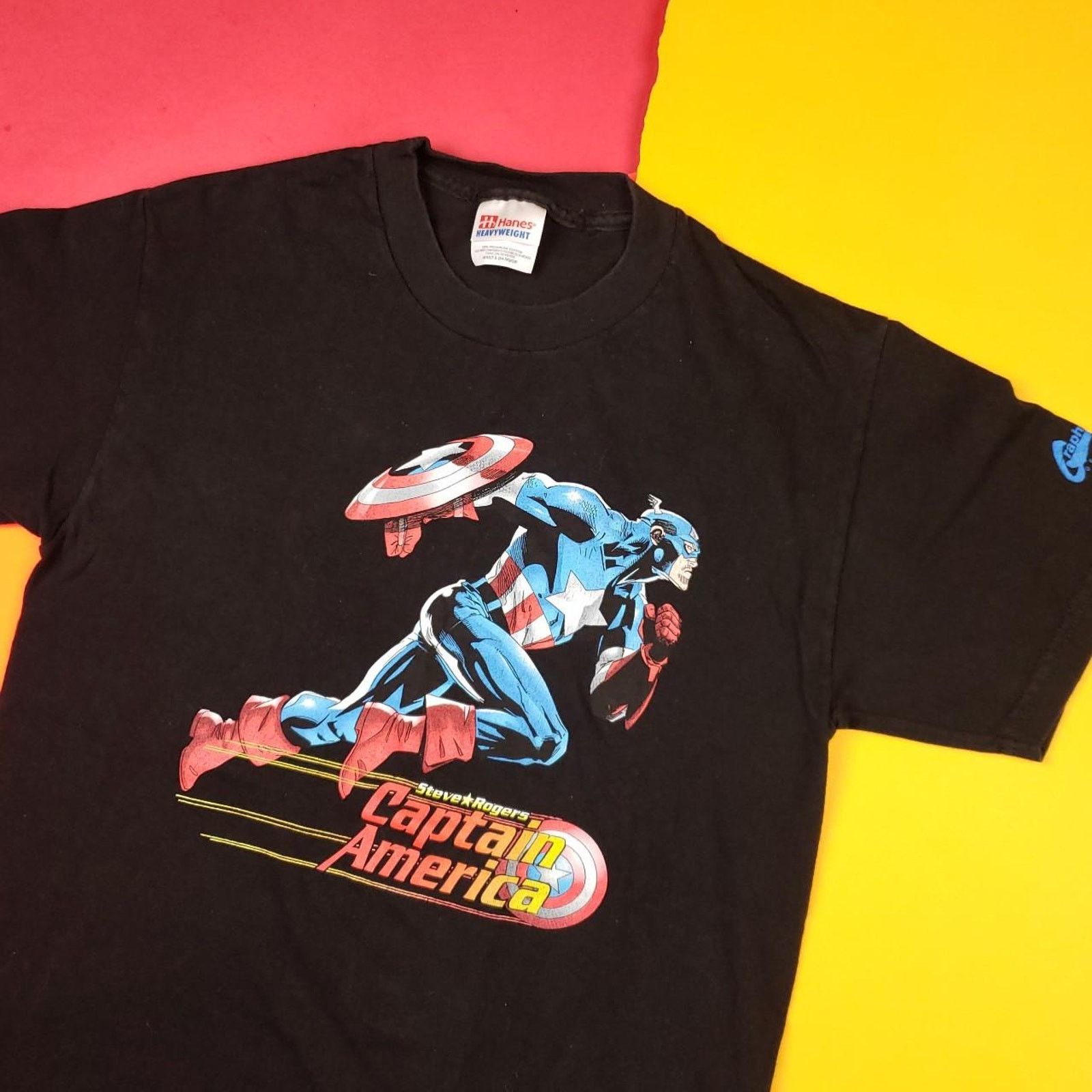 Marvel Comics Vintage Dead Stock Marvel Captain America T Shirt Size US S / EU 44-46 / 1 - 2 Thumbnail