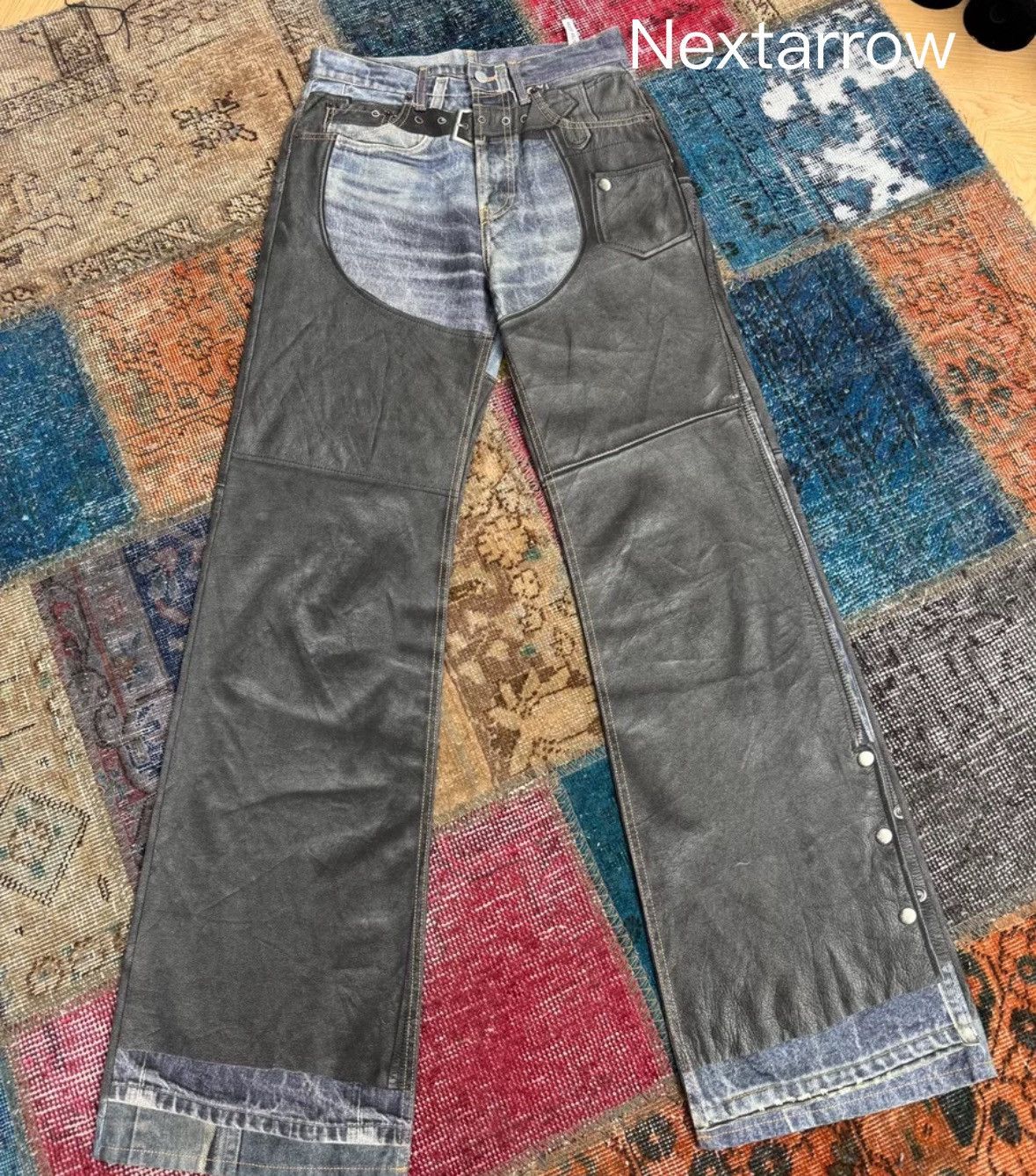 Acne Studios Acne studios Digital printed washed jeans 2412-Nextarrow Size US 44 / EU 60 - 1 Thumbnail