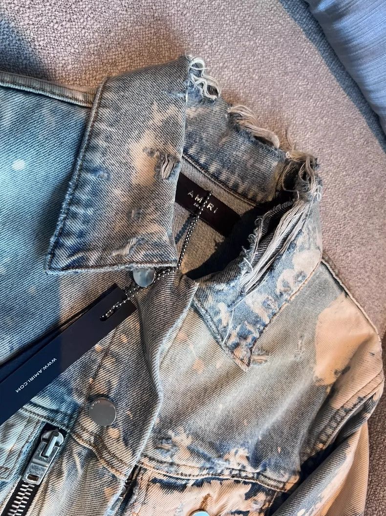 Amiri AmiriMX2 bleaching and splashing ink to destroy the denim j Size US S / EU 44-46 / 1 - 8 Thumbnail