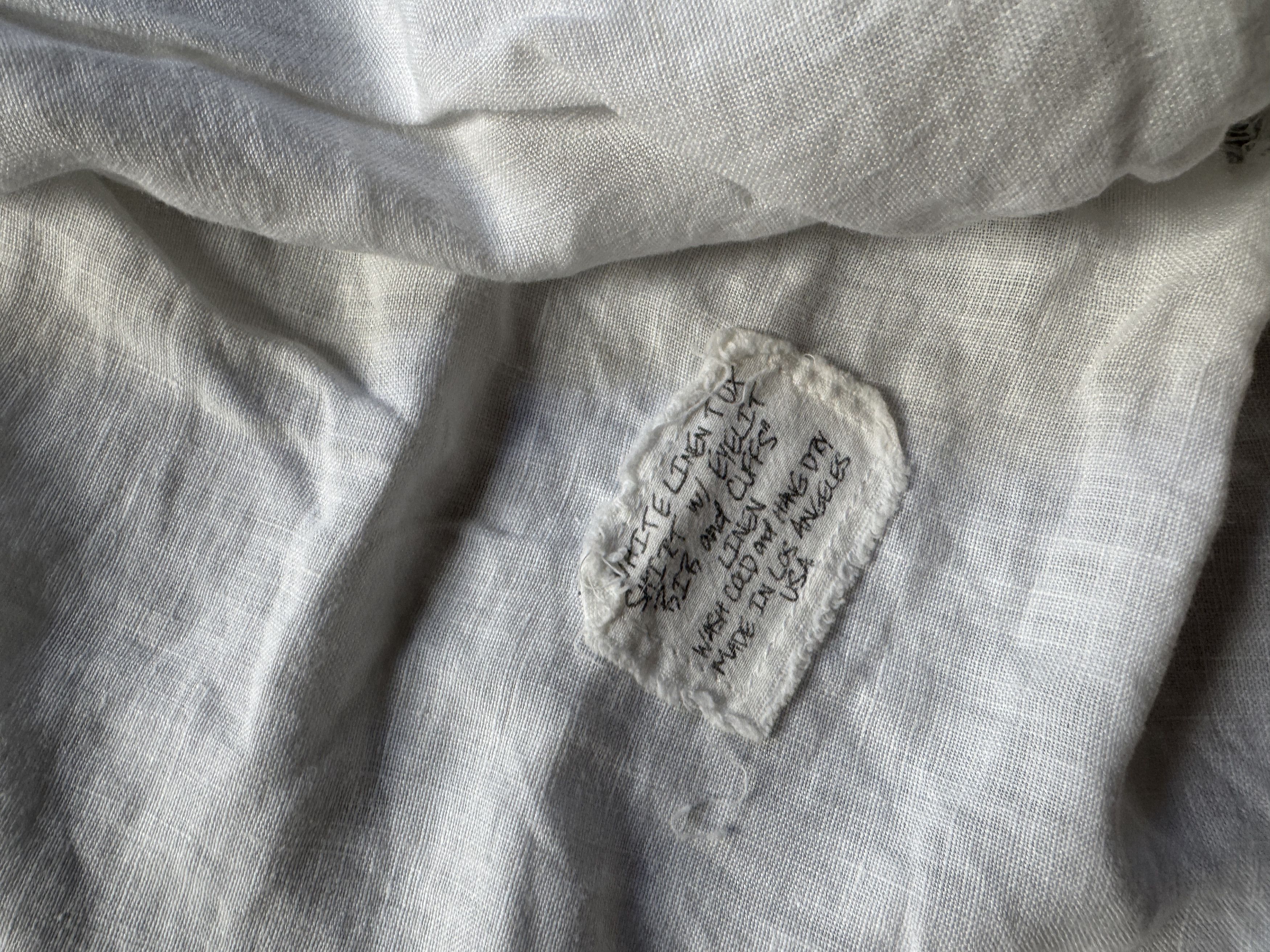 Greg Lauren Linen Tux Shirt Size US XS / EU 42 / 0 - 6 Thumbnail
