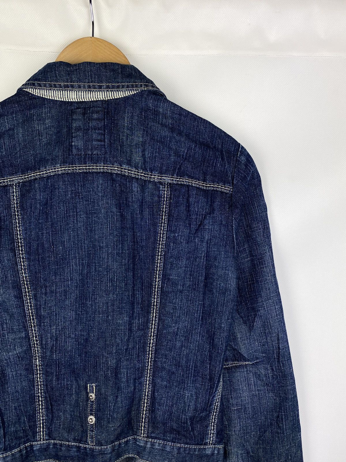 Marithe + Francois Girbaud Marithe Francois Girbaud ladies avant-garde denim jacket Size M / US 6-8 / IT 42-44 - 18 Thumbnail