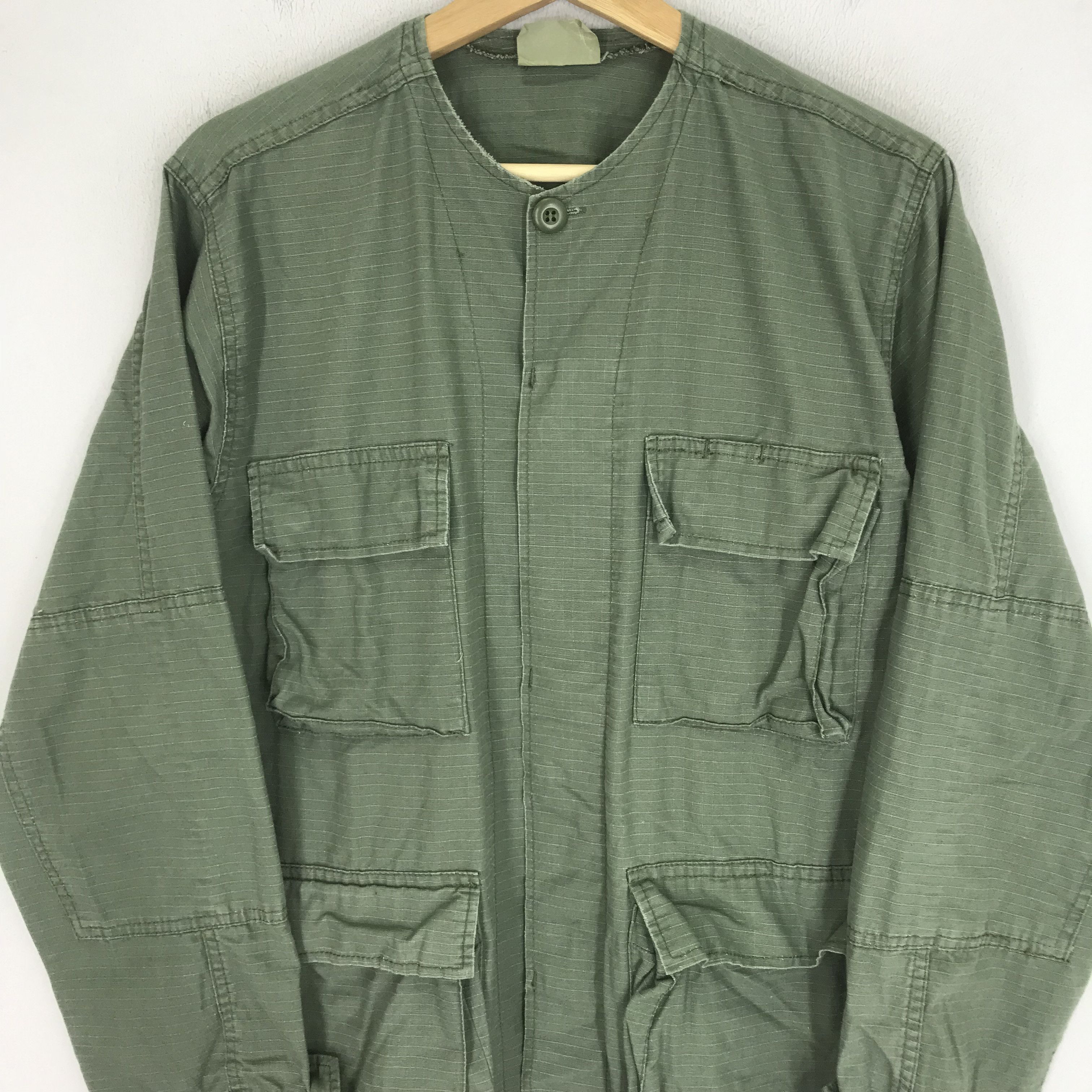 Vintage Vintage Army M65 Field Jacket Olive Green Army Workers Size US S / EU 44-46 / 1 - 3 Thumbnail