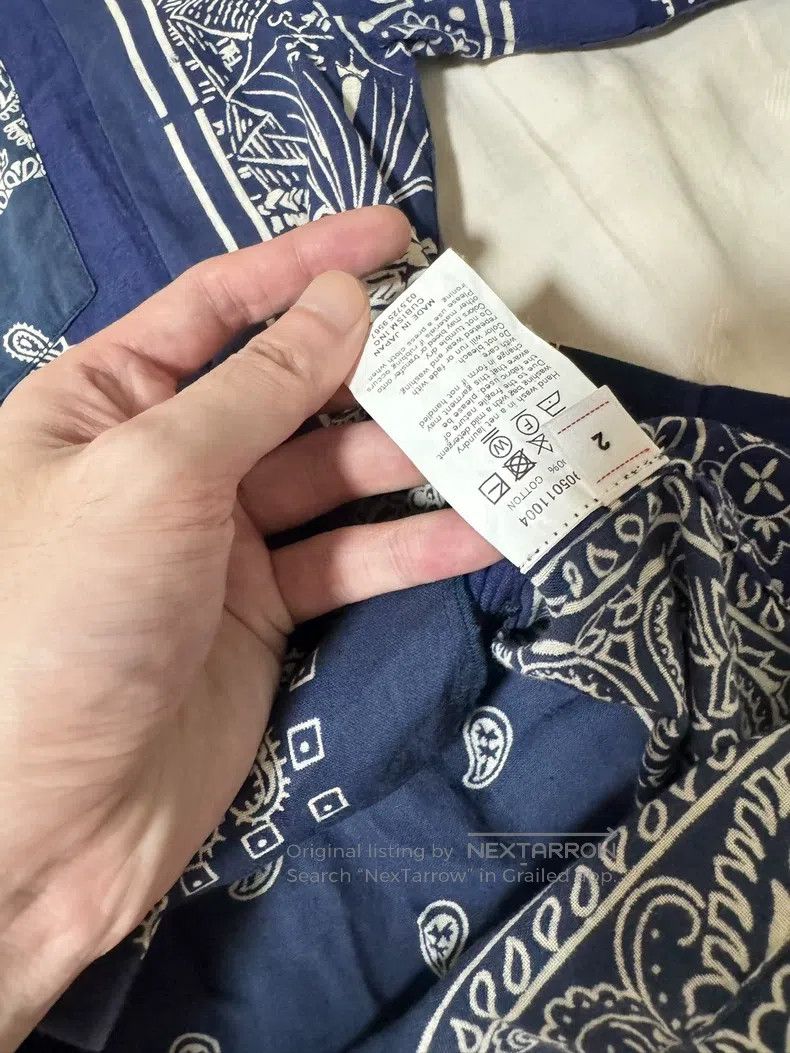 Visvim Visvim 21ss limited old cloth mud dyed cashew flower short Size US M / EU 48-50 / 2 - 6 Thumbnail