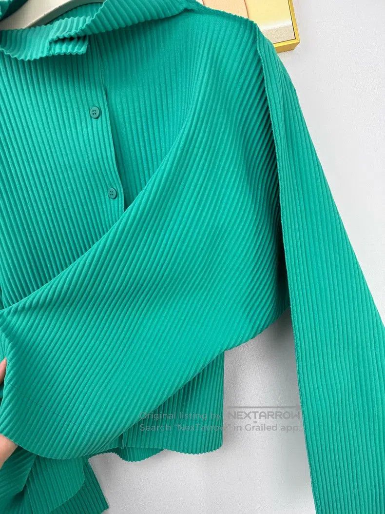 Issey Miyake Issey Miyake size:one size Turtleneck Cardigan Jacket Size XXS / US 00 / IT 34 - 4 Thumbnail