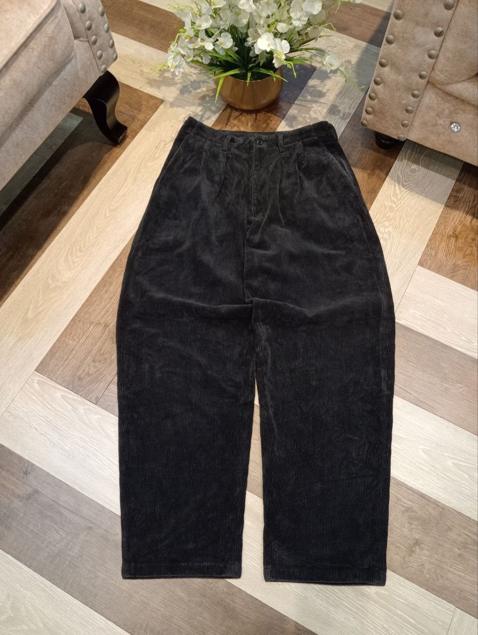 Y's for Men RARE Y's FOR MEN YOHJI YAMAMOTO BAGGY CORDUROY PANTS Size US 30 / EU 46 - 1 Thumbnail