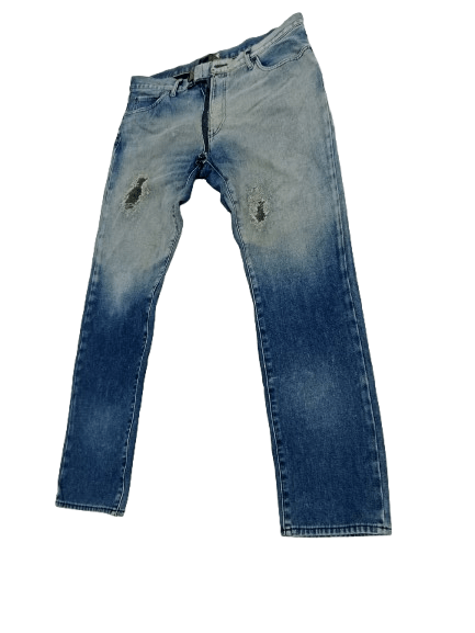 Uniqlo UNIQLO Distressed Jean's Workers Style Size US 38 / EU 54 - 5 Thumbnail