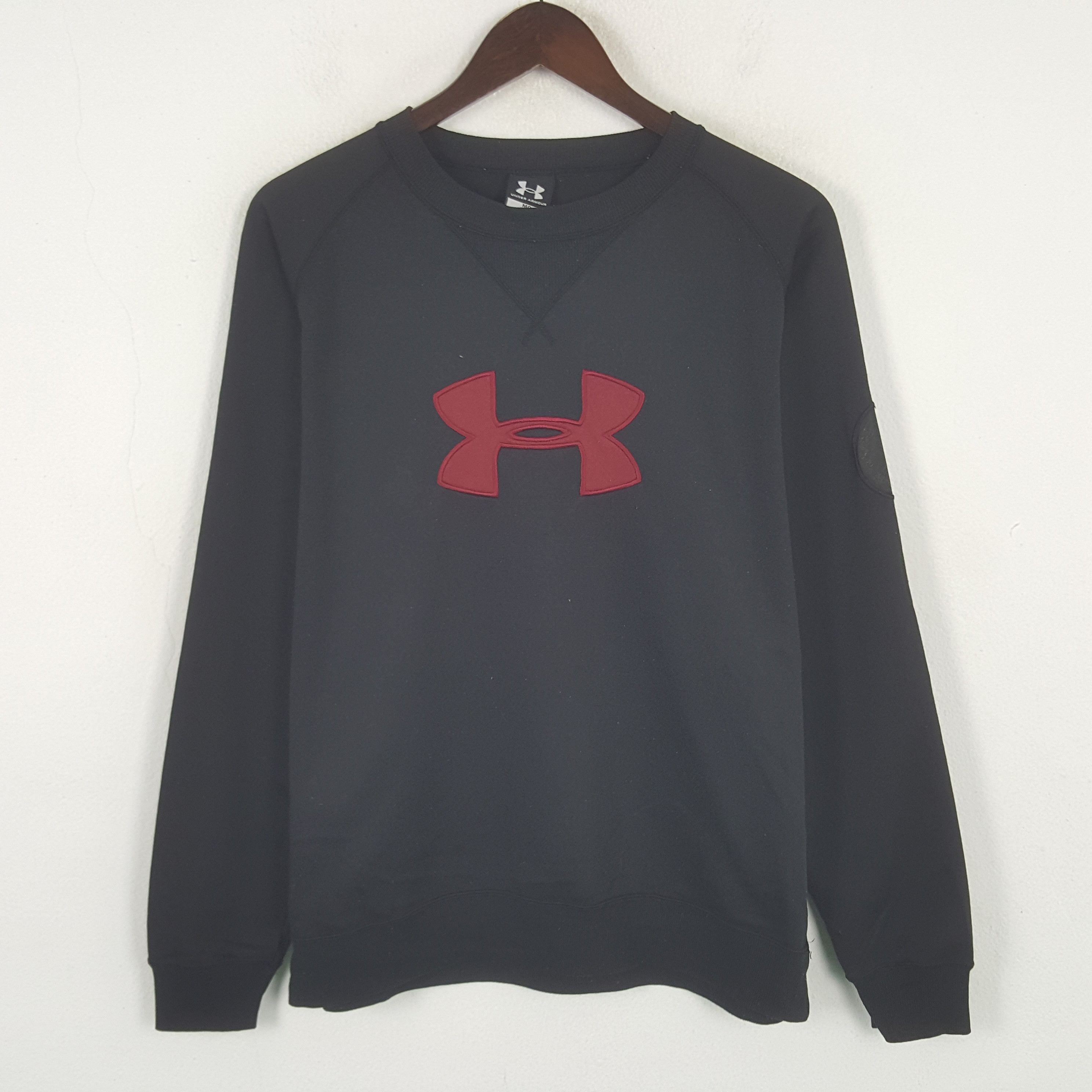 Under Armour × Vintage Vintage Under Armour Embroidery Logo Sweatshirt Size US M / EU 48-50 / 2 - 1 Thumbnail