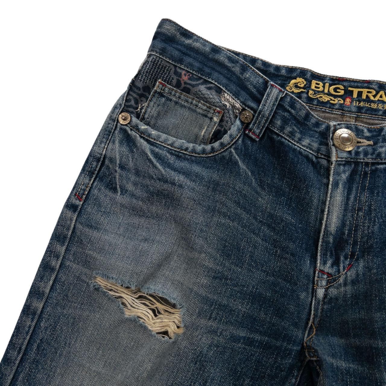 Other Vintage Dragon Big Train Denim Jeans Size W34 Size US 34 / EU 50 - 8 Thumbnail