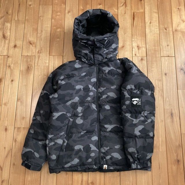 Bape BAPE Black Camo Hoodie Puffer Down Jacket a bathing ape Size US M / EU 48-50 / 2 - 1 Thumbnail