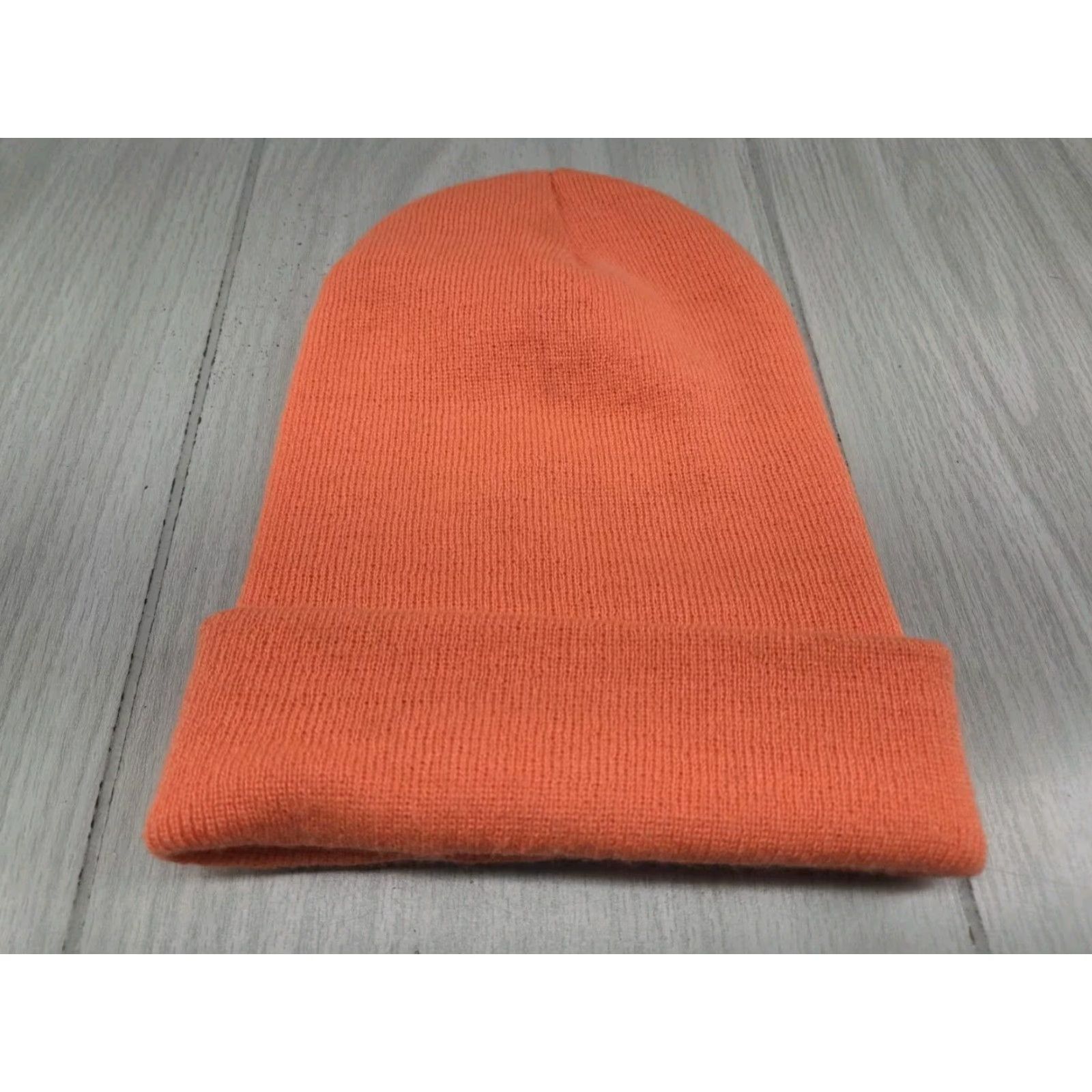 Carhartt Carhartt Beanie Unisex Adults One Size Corral Knit A18 Q48 Pale Orange Cuffed USA - 195836295383 Size ONE SIZE - 3 Thumbnail