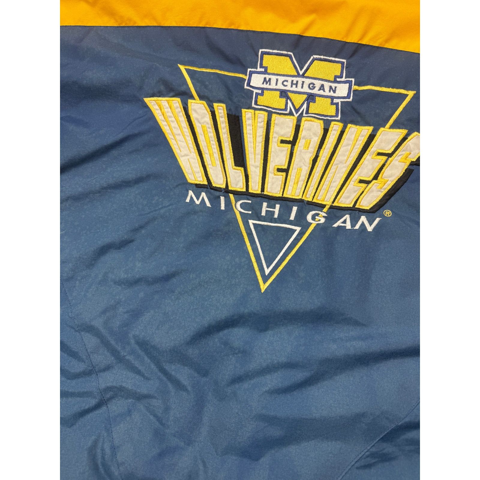 Vintage Vintage 80s/90s Michigan Wolverines Embroidered Logo NCAA XL Size US XL / EU 56 / 4 - 8 Thumbnail