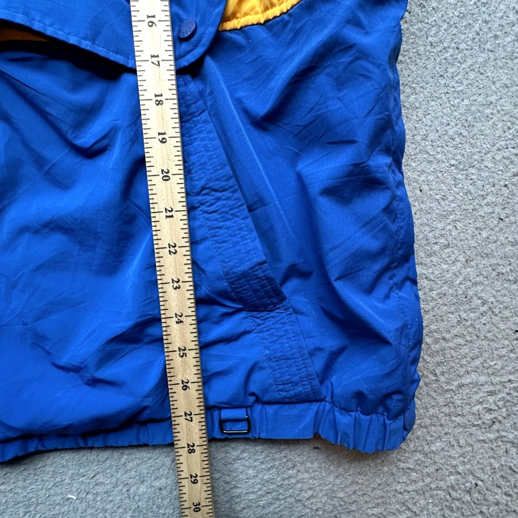 Obermeyer VINTAGE Obermeyer 1/2 Zip Anorak Windbreaker Jacket Men XL Blue Hooded Hong Kong Size US XL / EU 56 / 4 - 5 Thumbnail