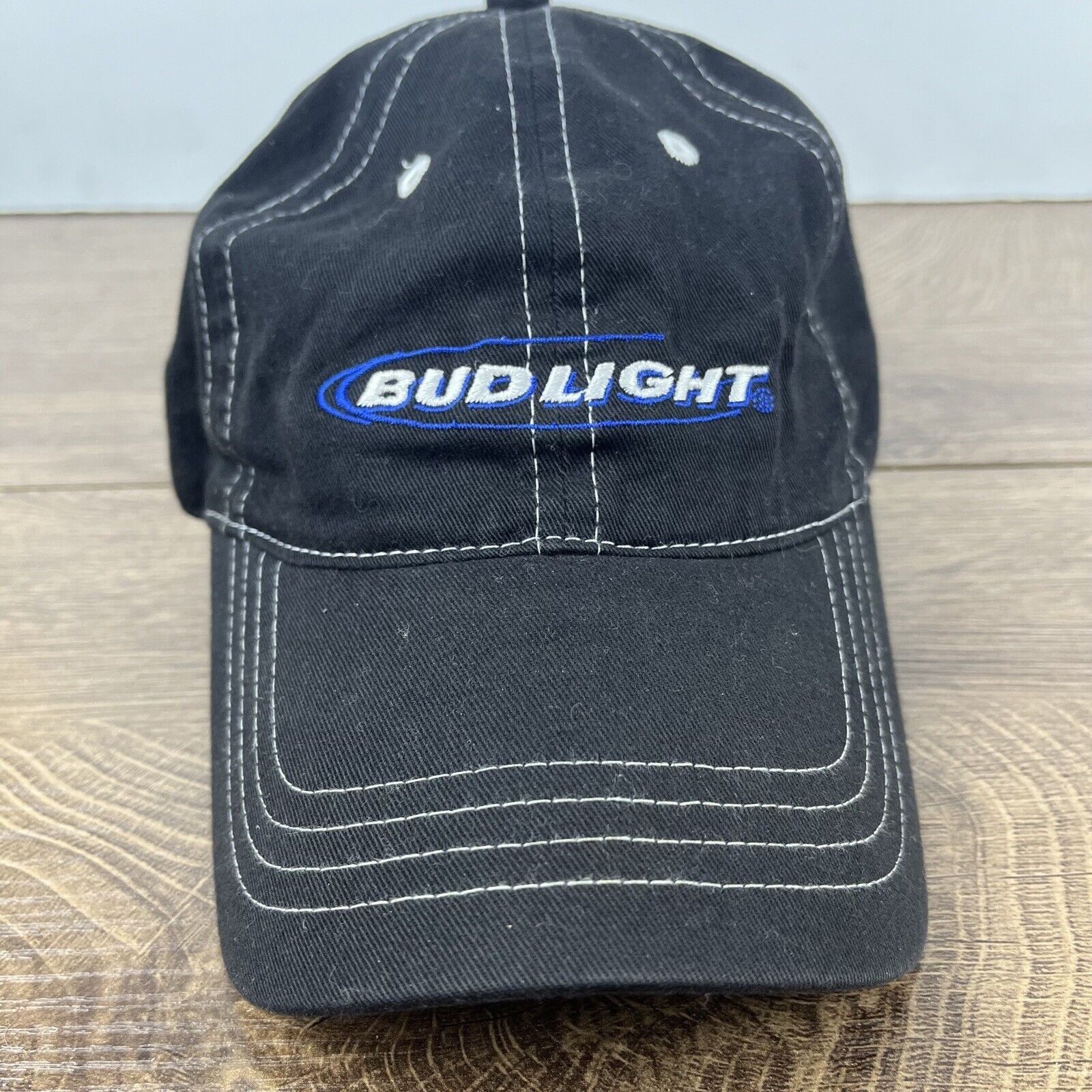 Other Bud Light Hat Bud Light Baseball Hat Black Adjustable Hat Bl Size ONE SIZE - 5 Thumbnail