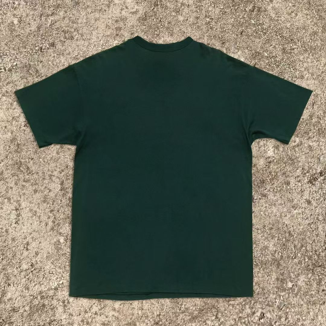 Vintage Green casual retro alien print cotton t-shirt Size US M / EU 48-50 / 2 - 2 Thumbnail