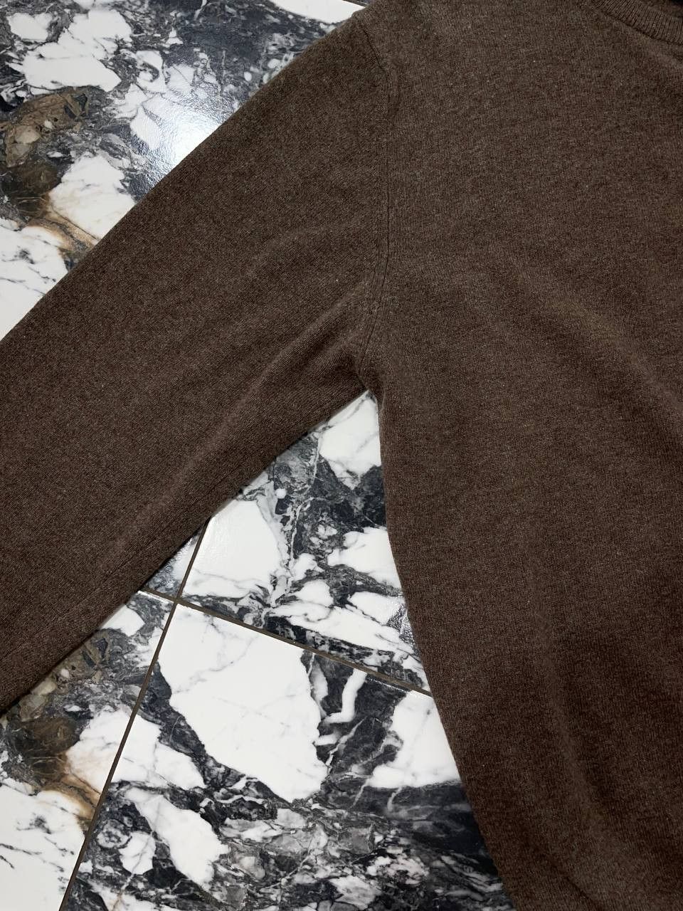 Gant GANT Men's sweater sheep wool, cashmere, size XL Brown Size US XL / EU 56 / 4 - 4 Thumbnail