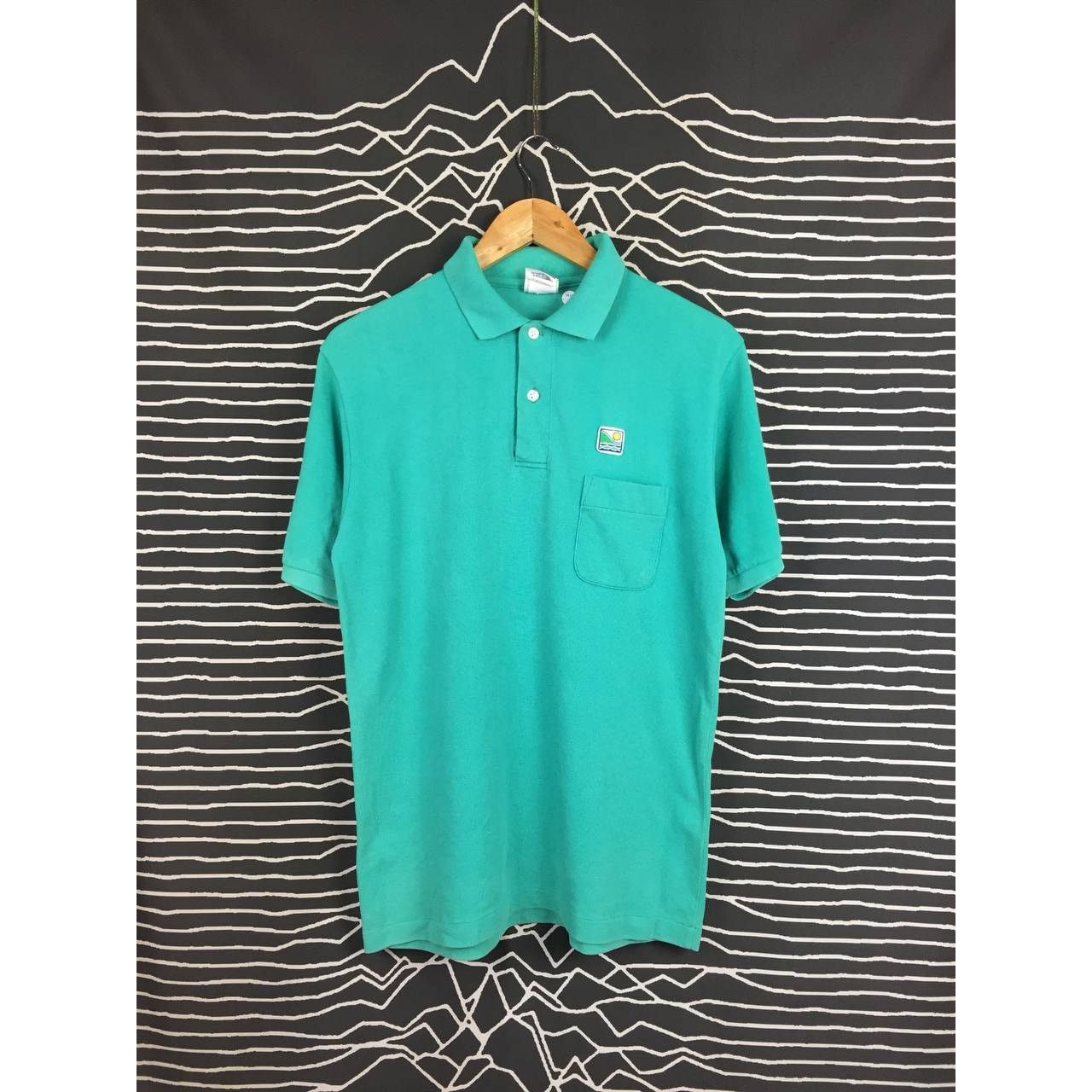 Vintage Vtg 90s Off Shore Surf Wear Embroidered Logo Pocket Polo Tee Size US M / EU 48-50 / 2 - 2 Thumbnail