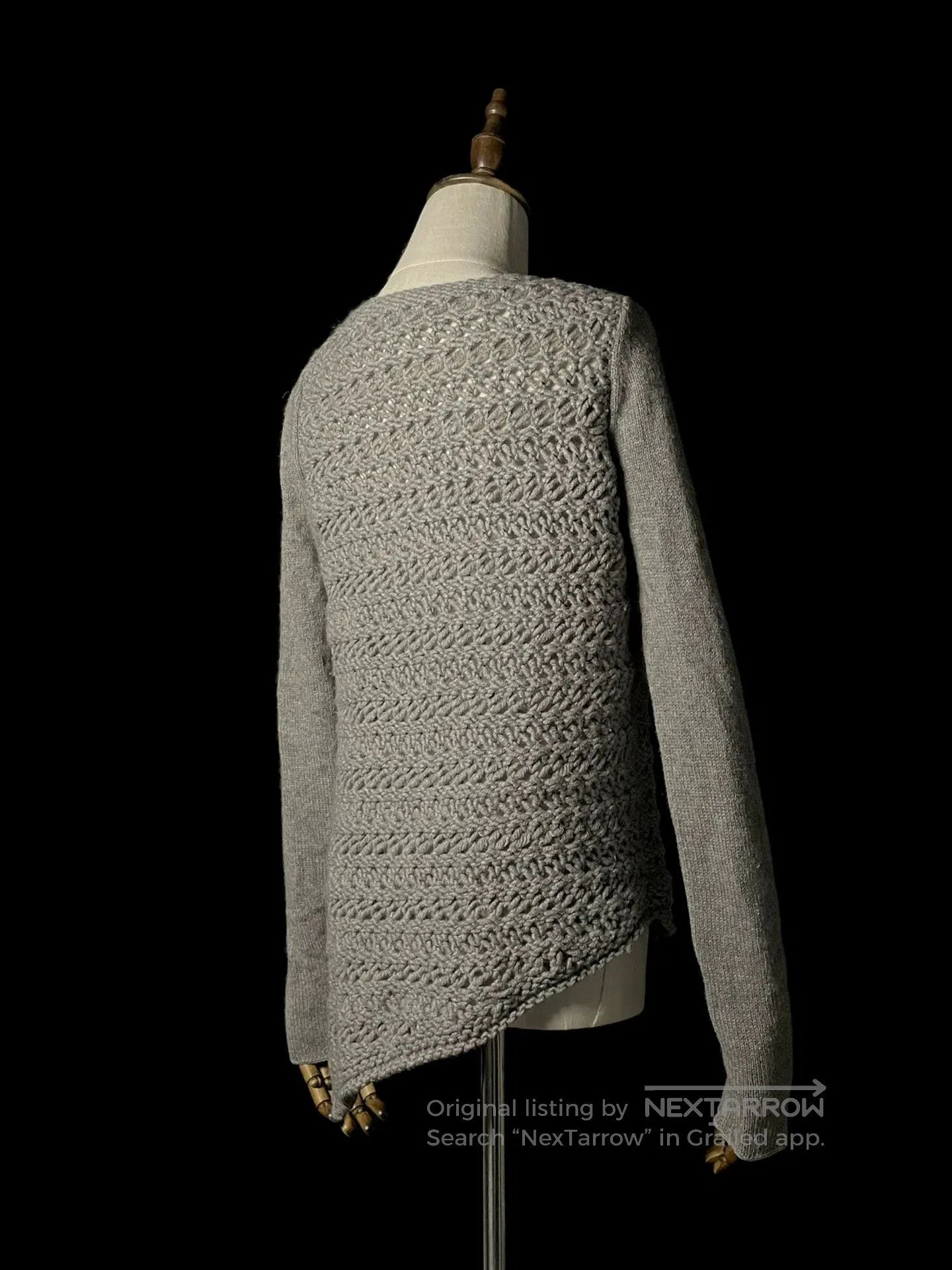 Helmut Lang helmut lang asymmetrical wool knit pullover. Size S / US 4 / IT 40 - 4 Thumbnail