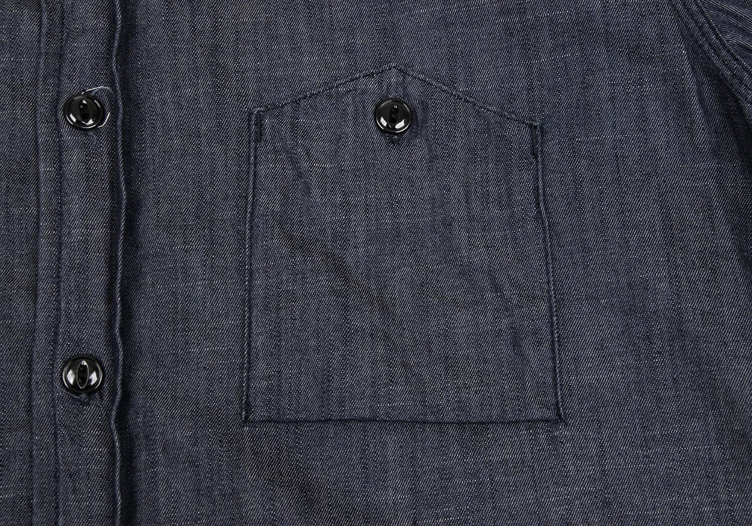 Engineered Garments Cotton Denim Work Shirt Indigo Size M Size US M / EU 48-50 / 2 - 7 Thumbnail