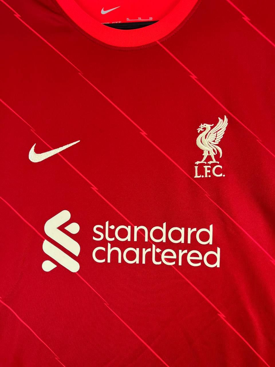 Nike Liverpool 2020 2021 Home Shirt Football Soccer Nike Women XL Size XL / US 12-14 / IT 48-50 - 3 Thumbnail