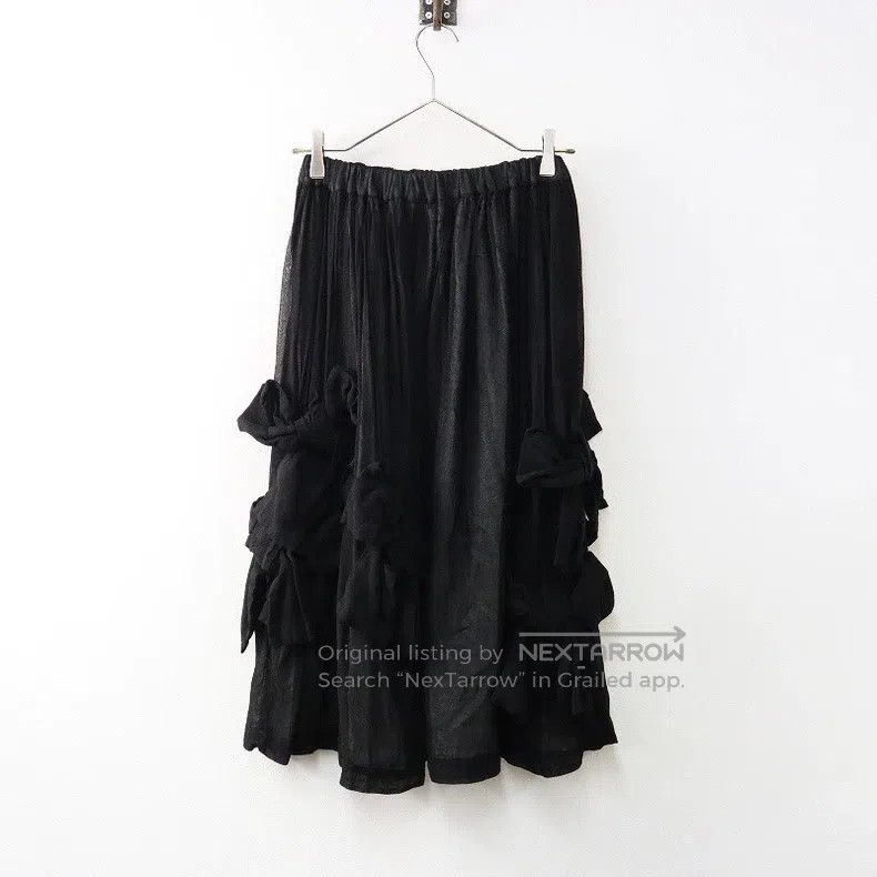 Comme des Garcons Comme Des Garcons size XS Bow Tie Skirt Size 23" - 2 Thumbnail
