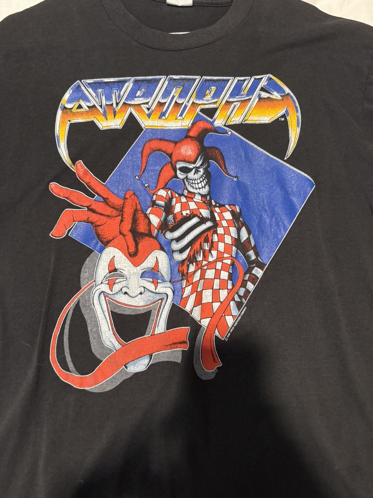 Other RARE Vintage 1988 Atrophy Band Tee Size US XL / EU 56 / 4 - 2 Thumbnail