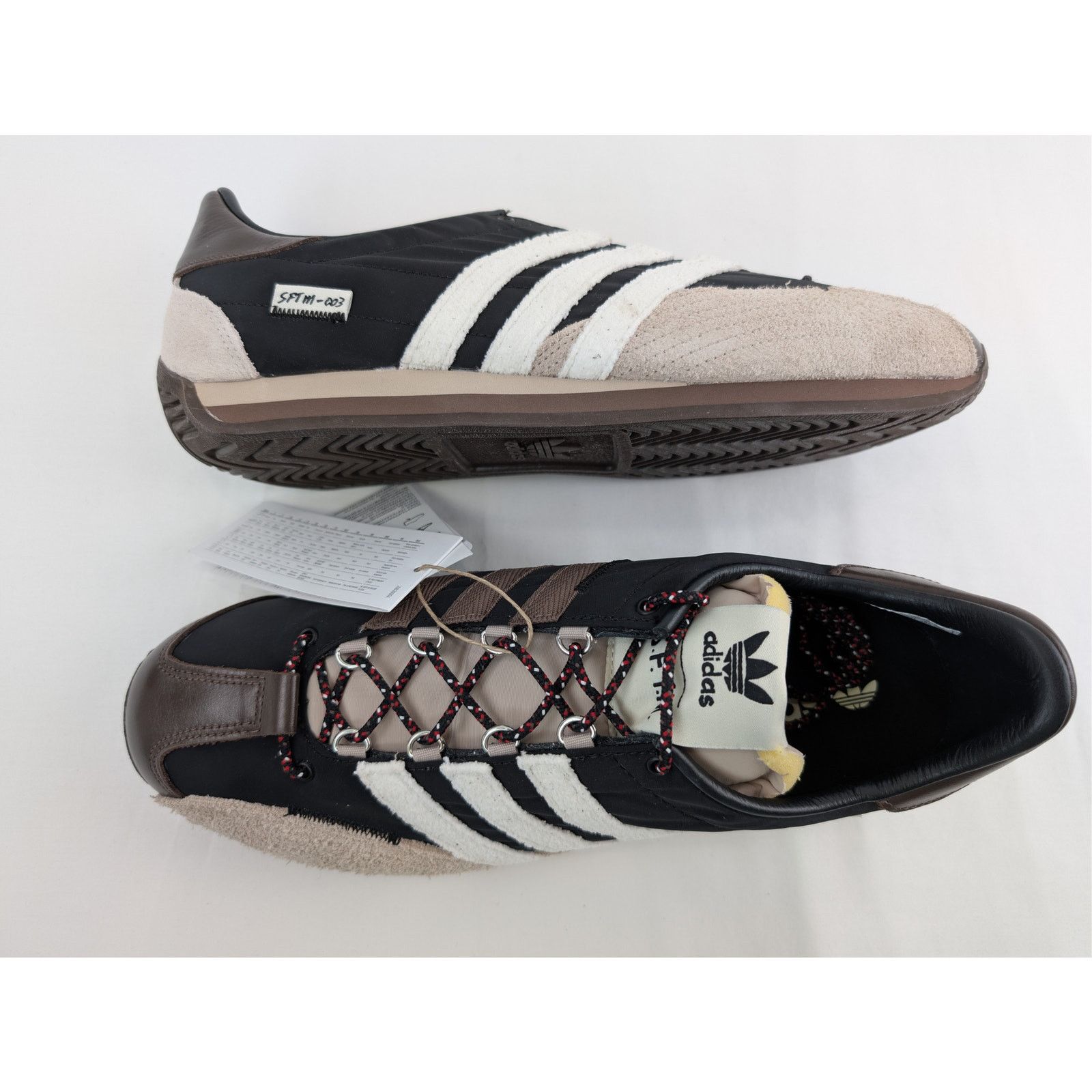 Adidas × Song For The Mute o1rshd1 Country OG sneakers in Black Wonder Beige Size US 11 / EU 44 - 1 Thumbnail