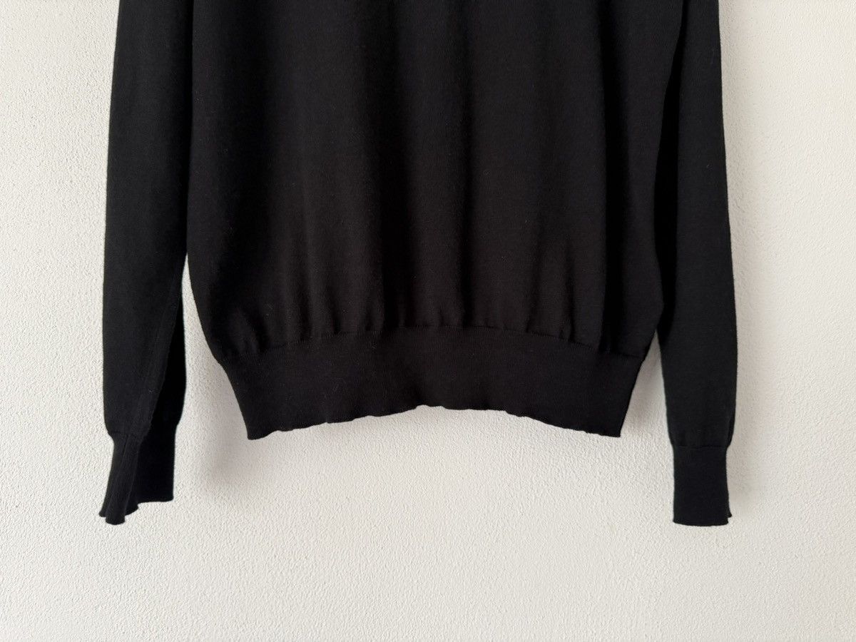 Prada Fine Cotton Crewneck Sweater in Black Size US M / EU 48-50 / 2 - 3 Thumbnail