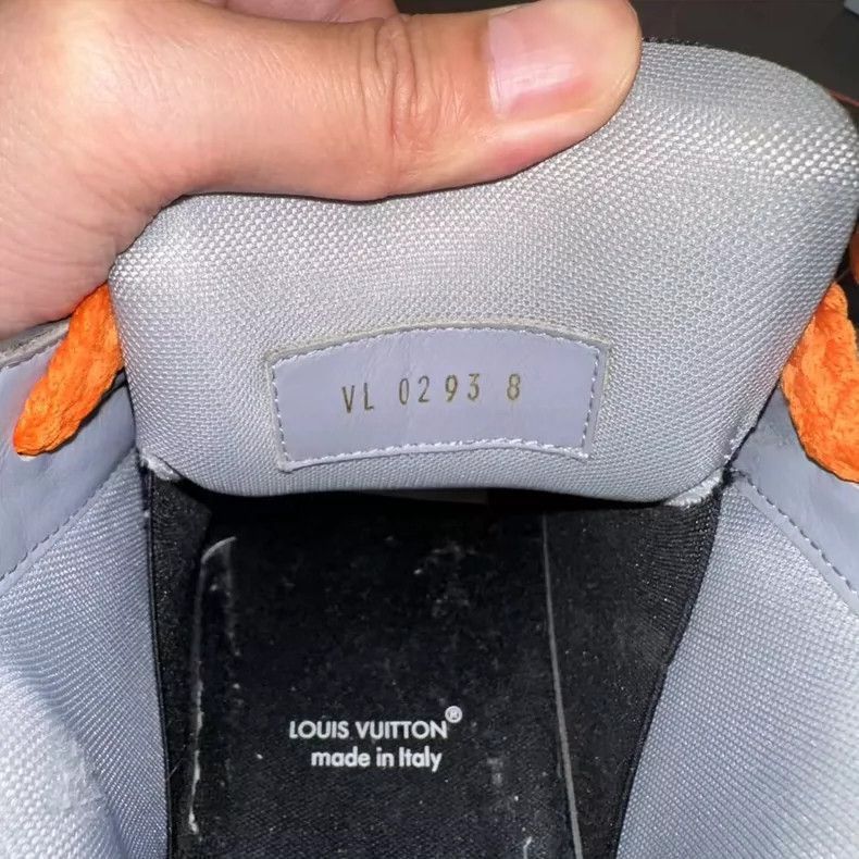 Louis Vuitton Louis Vuitton Sneakers Size 42 Orange and Gray-2507 Size US 9 / EU 42 - 4 Thumbnail