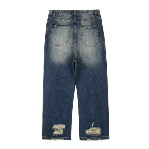 Japanese Brand Oversized jeans baggy cargo pants hip-hop style wide leg Y2K Size US 32 / EU 48 - 6 Thumbnail