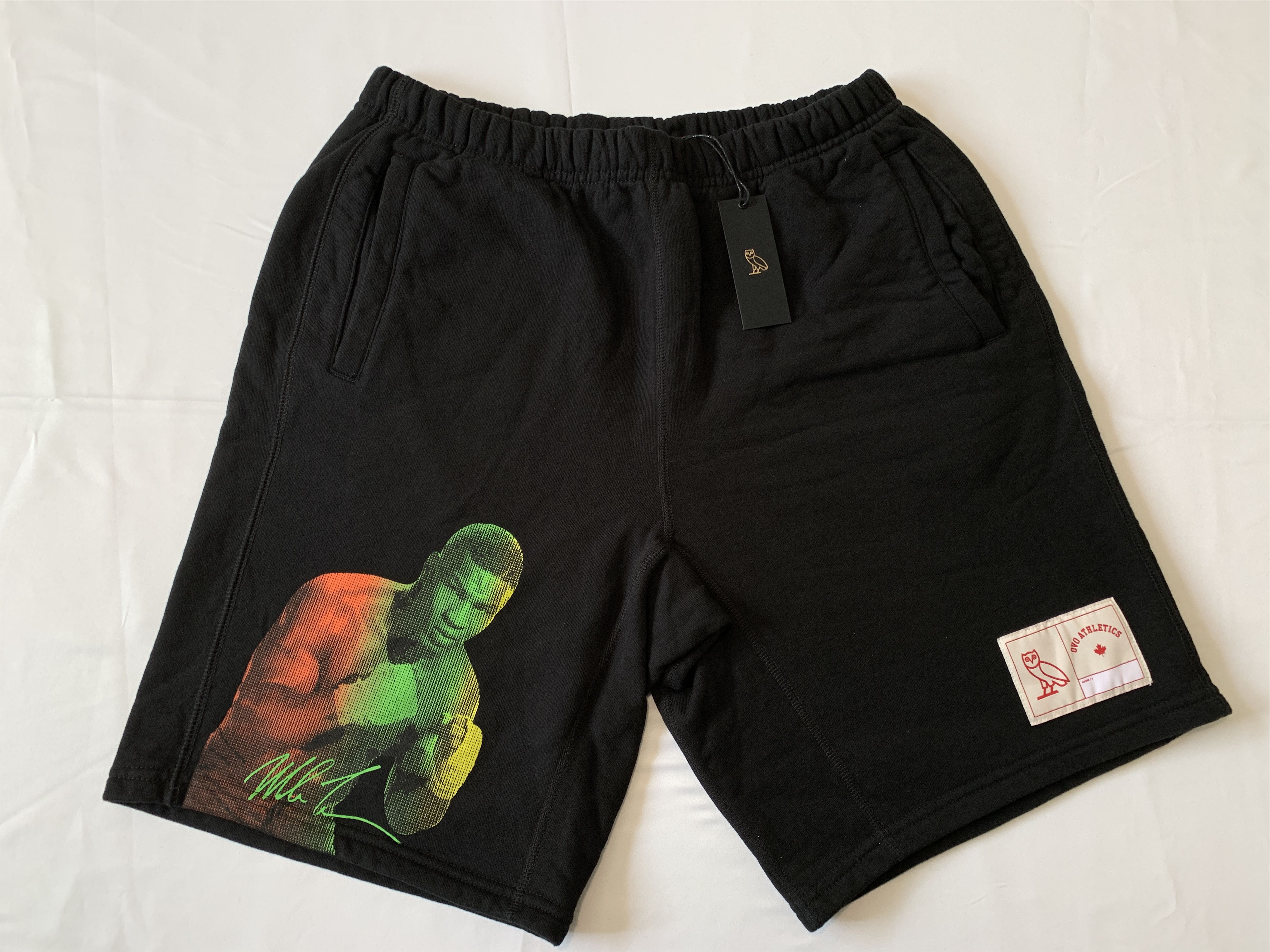 Drake *RARE* OVO x MIKE TYSON SIGNATURE SWEAT SHORTS BRAND NEW Size US 32 / EU 48 - 1 Thumbnail