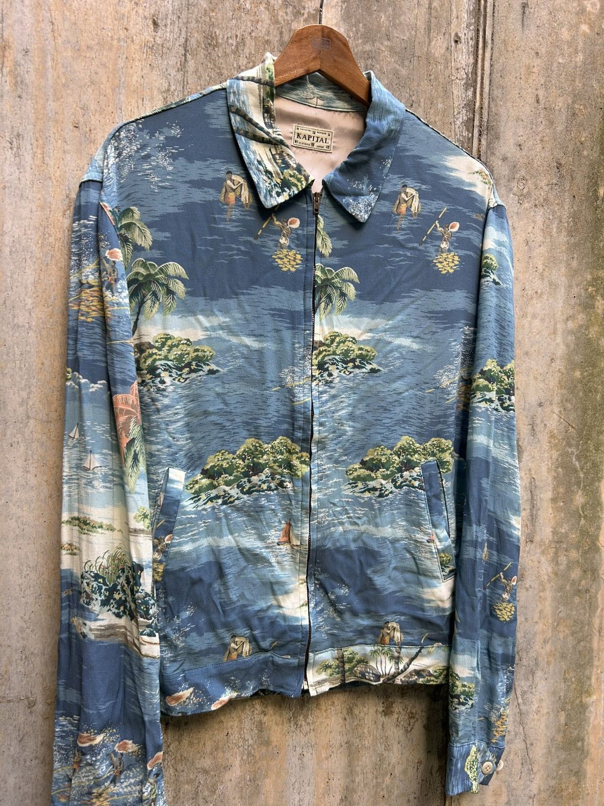 Kapital Kapital Kamehameha Drizzler Jacket Size US L / EU 52-54 / 3 - 3 Thumbnail