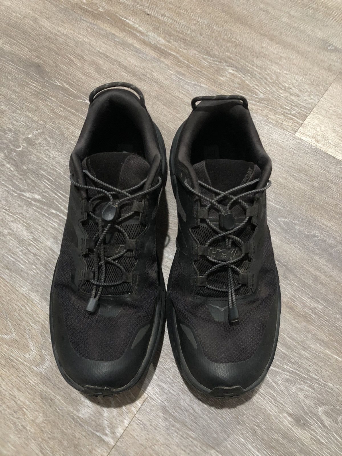 Hoka Hoka Shoes Mens Size 10 Black Transport GTX GORE-TEX Vibram Size US 10 / EU 43 - 3 Thumbnail