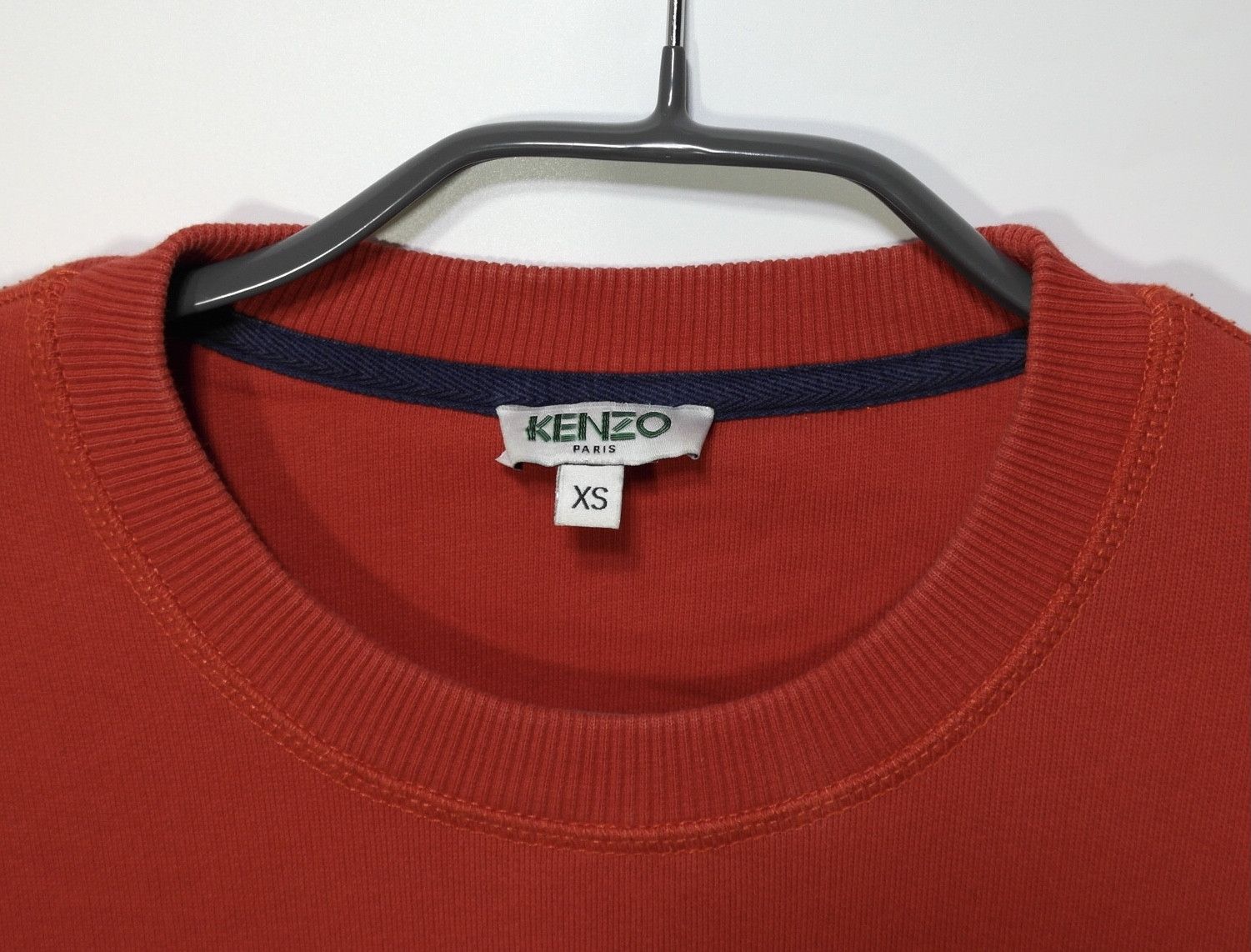 Kenzo Kenzo Paris Embroidered Eiffel Tower Sweatshirt Sz XS Size US XS / EU 42 / 0 - 4 Thumbnail