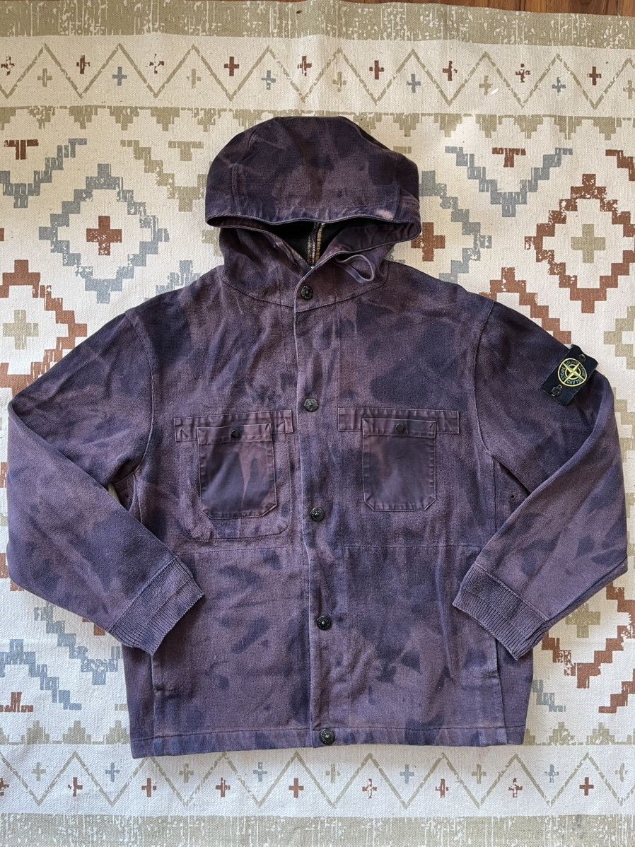 Stone Island Stone Island Paul Harvey jacket era Vintage 00 light canvas Size US L / EU 52-54 / 3 - 1 Thumbnail