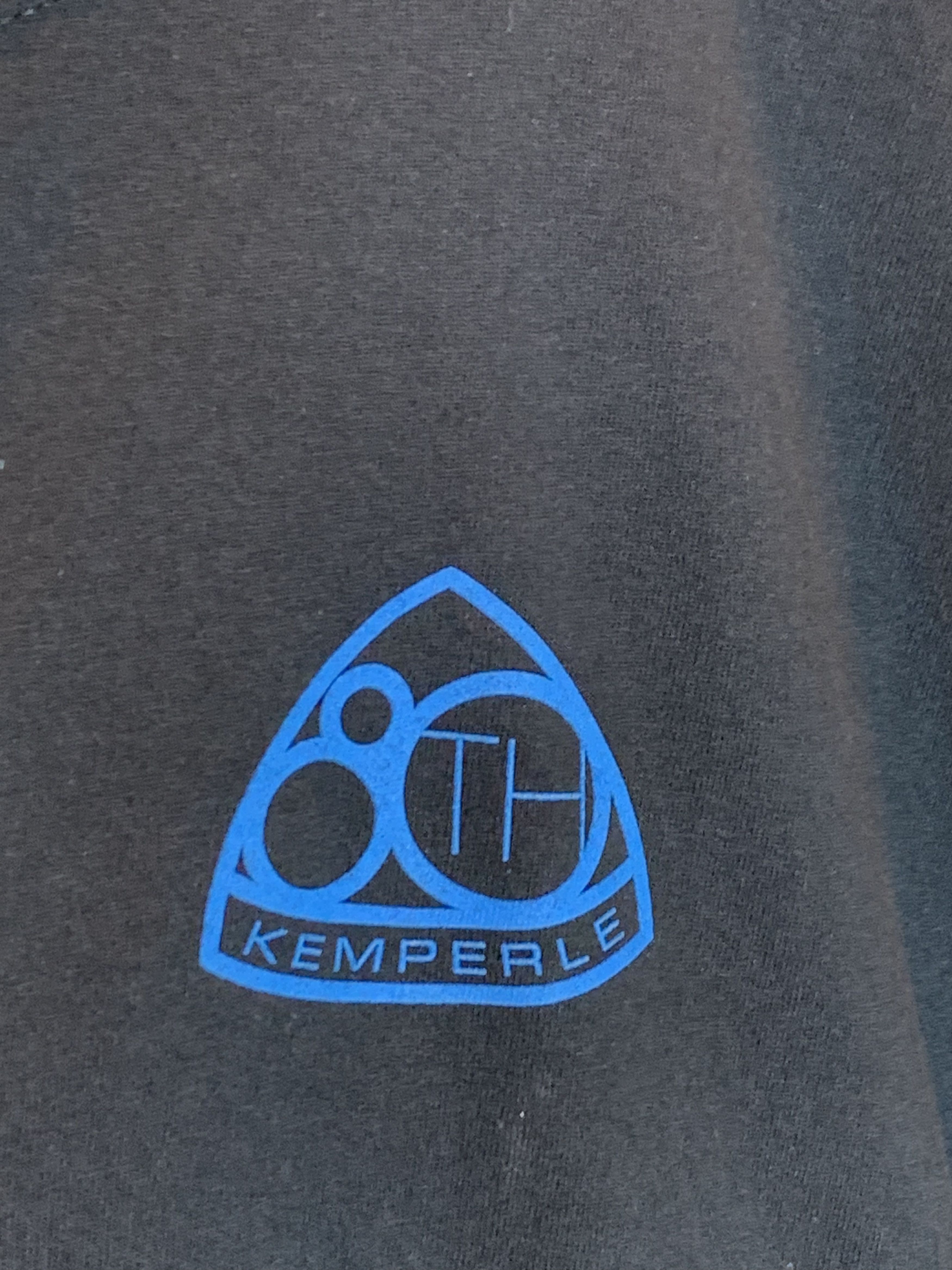 Vintage *RARE* Vintage Kemperle Pinup Old School Car Biker Art Shirt Size US XXL / EU 58 / 5 - 7 Thumbnail