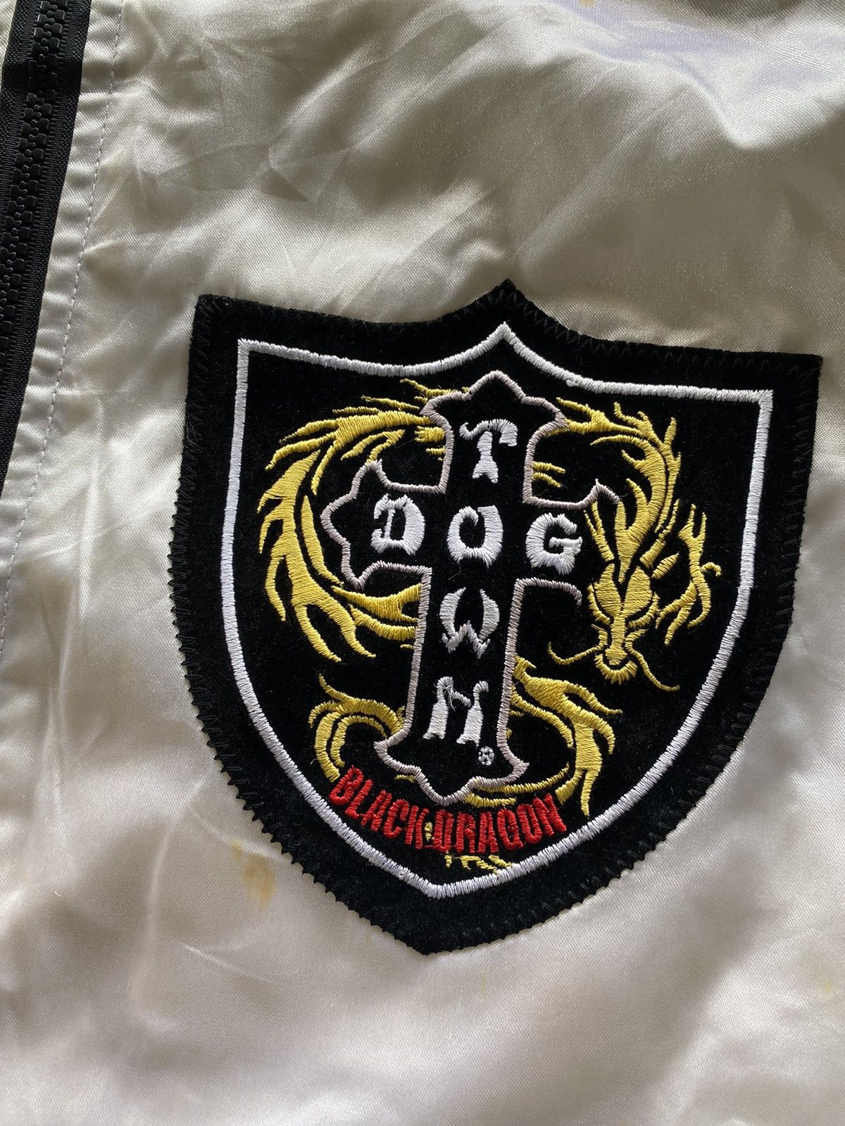 Dogtown 2000s Dogtown - Vintage Nylon Iconic Logo Jacket Size US L / EU 52-54 / 3 - 2 Thumbnail