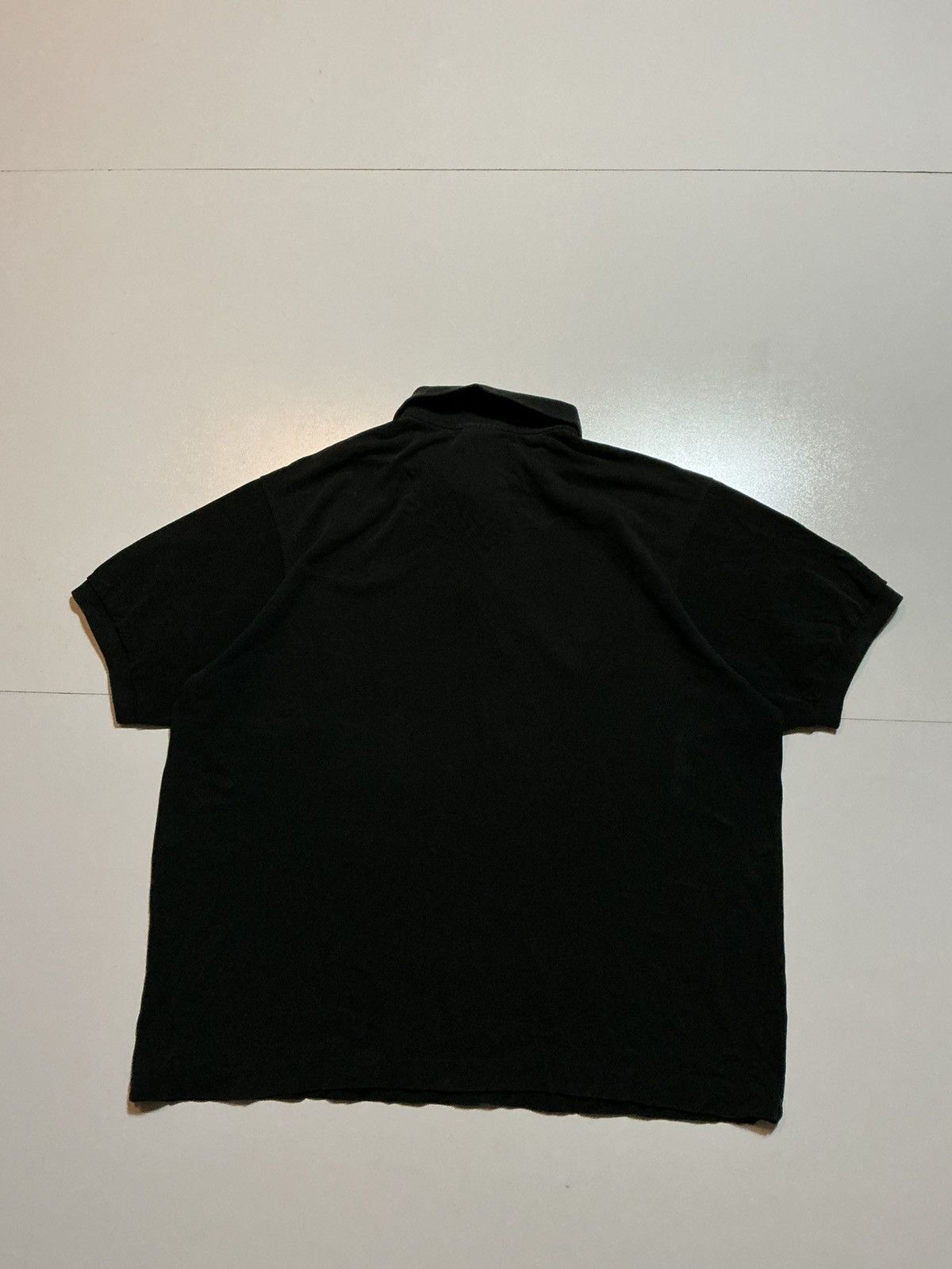 Lacoste Lacoste Crocodile Logo Black S/S Classic Fit Polo Shirt Size US L / EU 52-54 / 3 - 3 Thumbnail