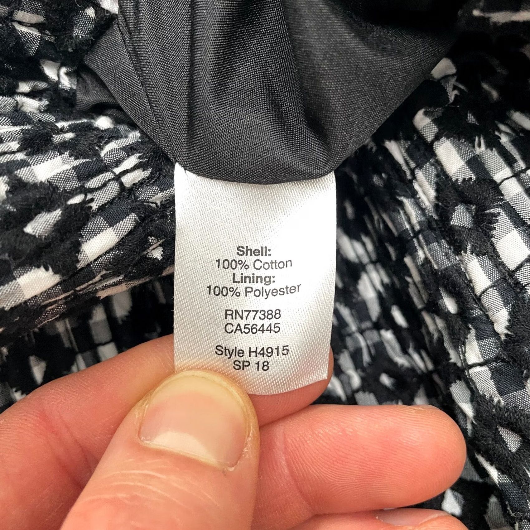 J.Crew J.Crew Skirt Womens 00 Black Geometric Embroidered Knee Length Mini Pencil Sidewalk Size 24" / US 00 / IT 34 - 4 Thumbnail