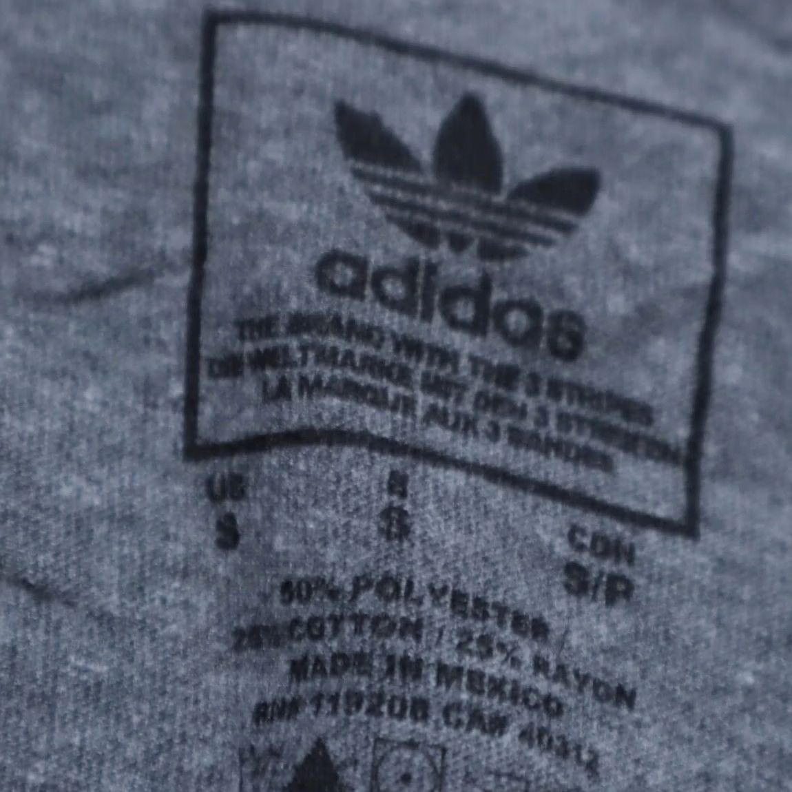 Adidas Adidas Premium Tri-Blend Dolman Shirt Gray Solid Metallic Graphic Women's S Size S / US 4 / IT 40 - 5 Thumbnail