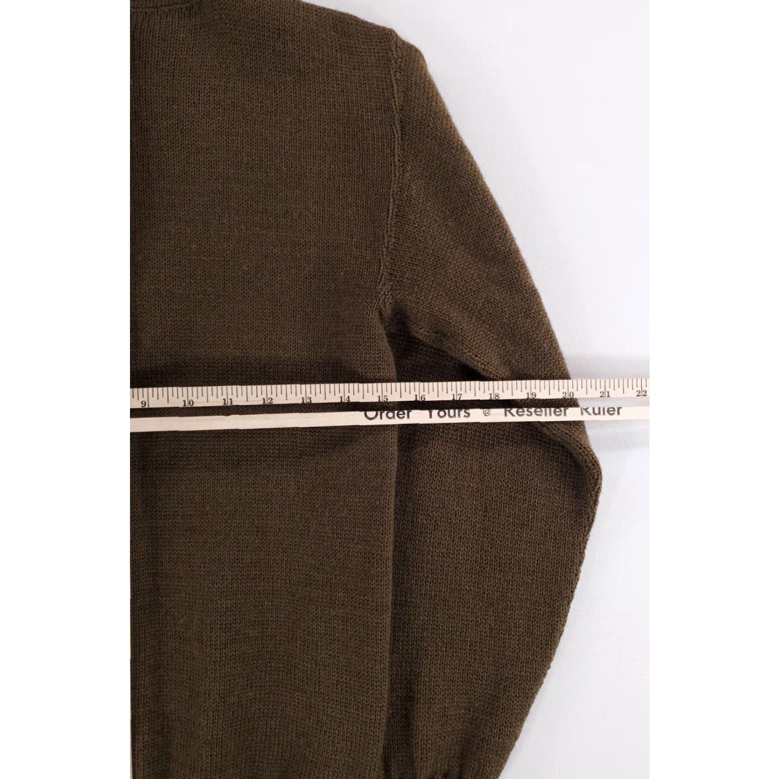 Vintage VINTAGE US Army Wool 5 Button Henley Pullover Sweater Mens M Green Size US M / EU 48-50 / 2 - 6 Thumbnail