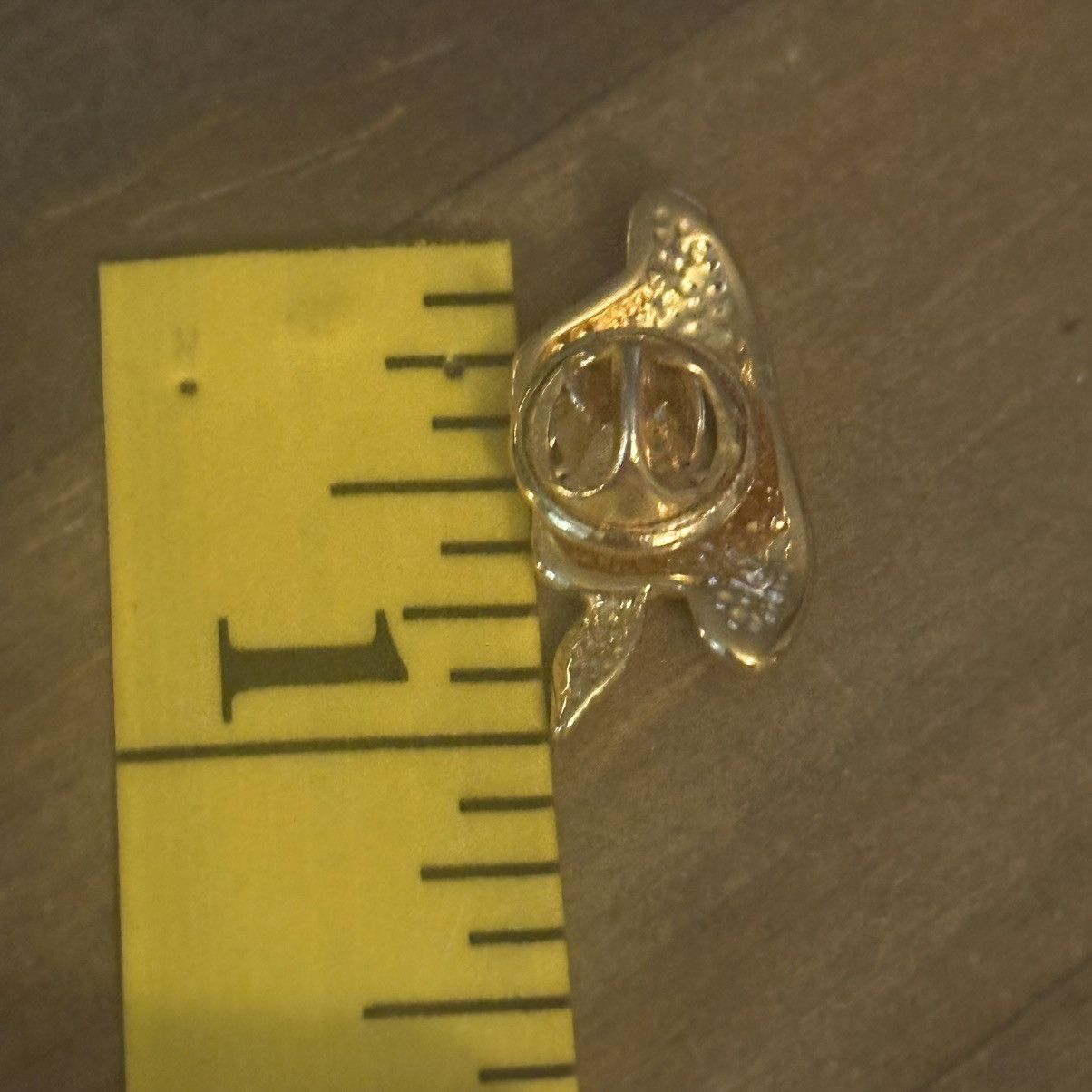 Vintage Vintage gold tone Fedora hat tac pin Size ONE SIZE - 2 Thumbnail